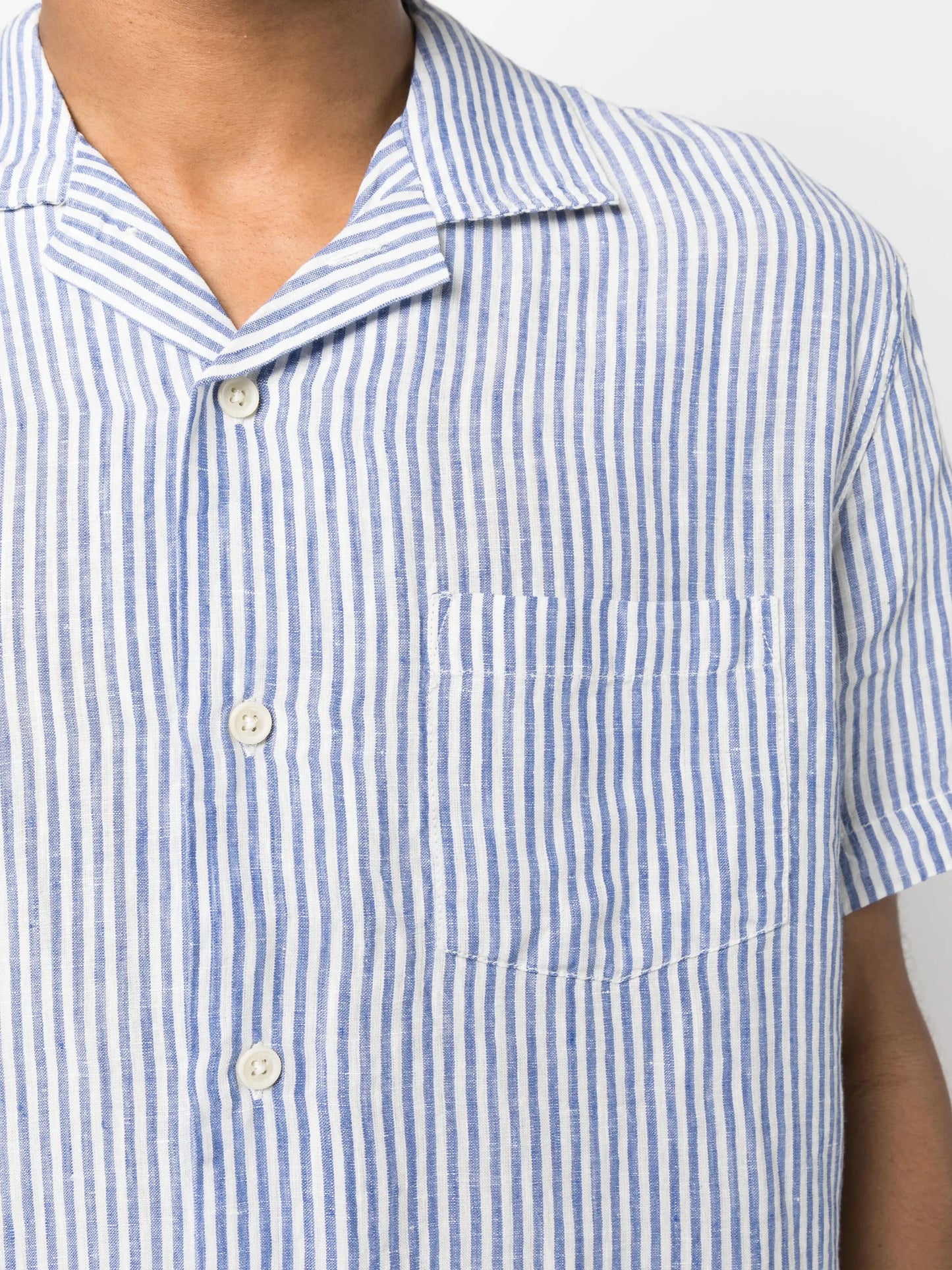 striped linen shirt