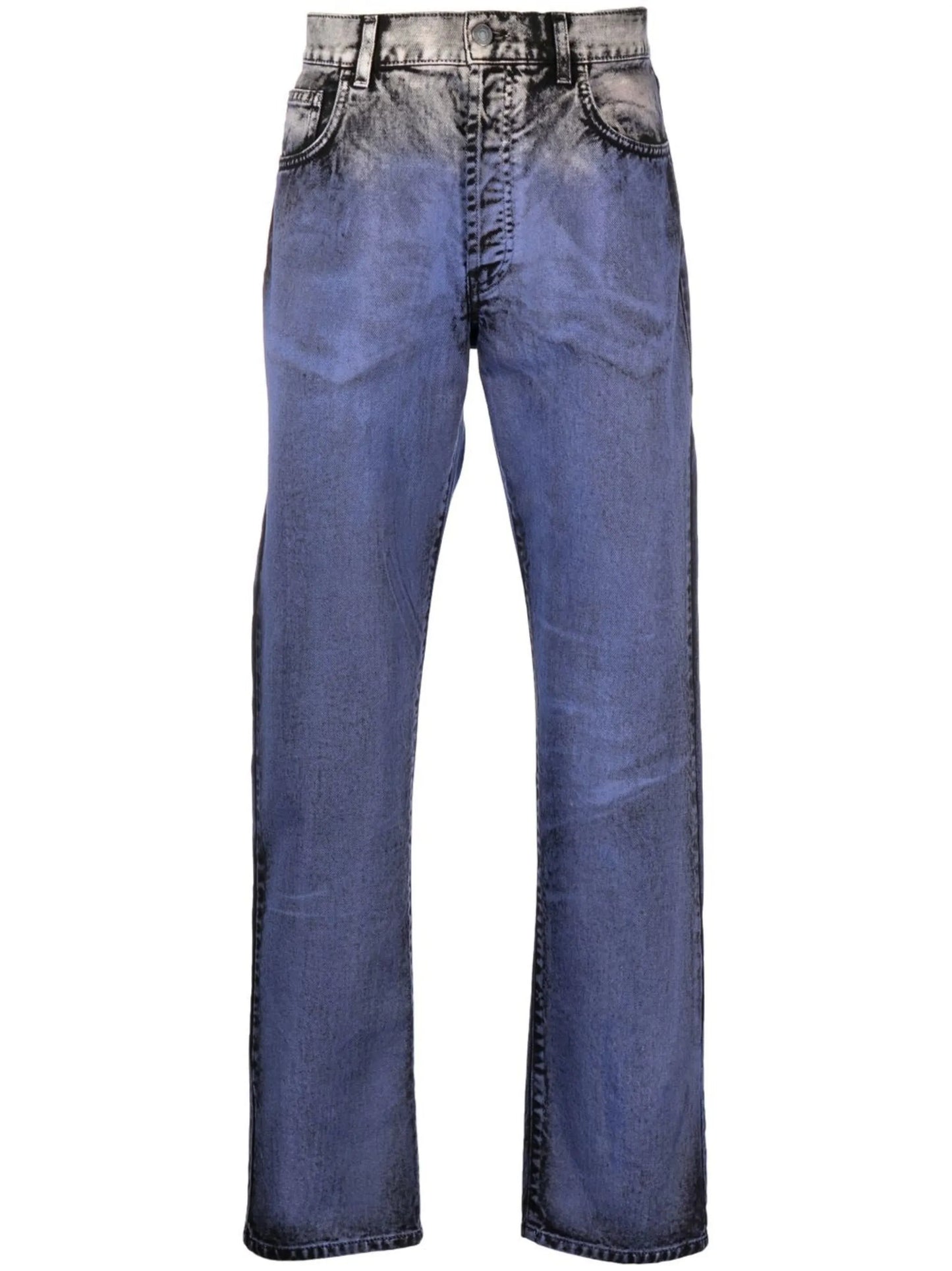 slim-cut jeans