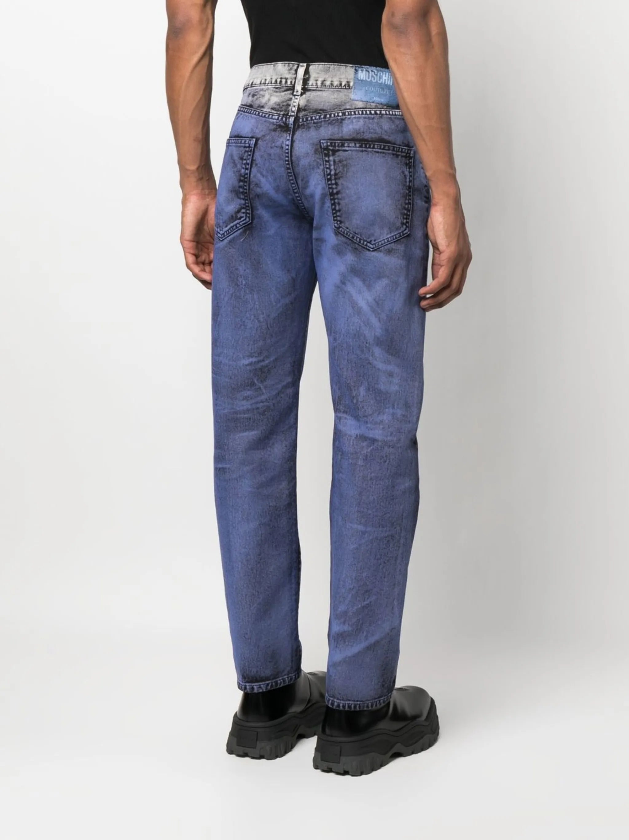 slim-cut jeans