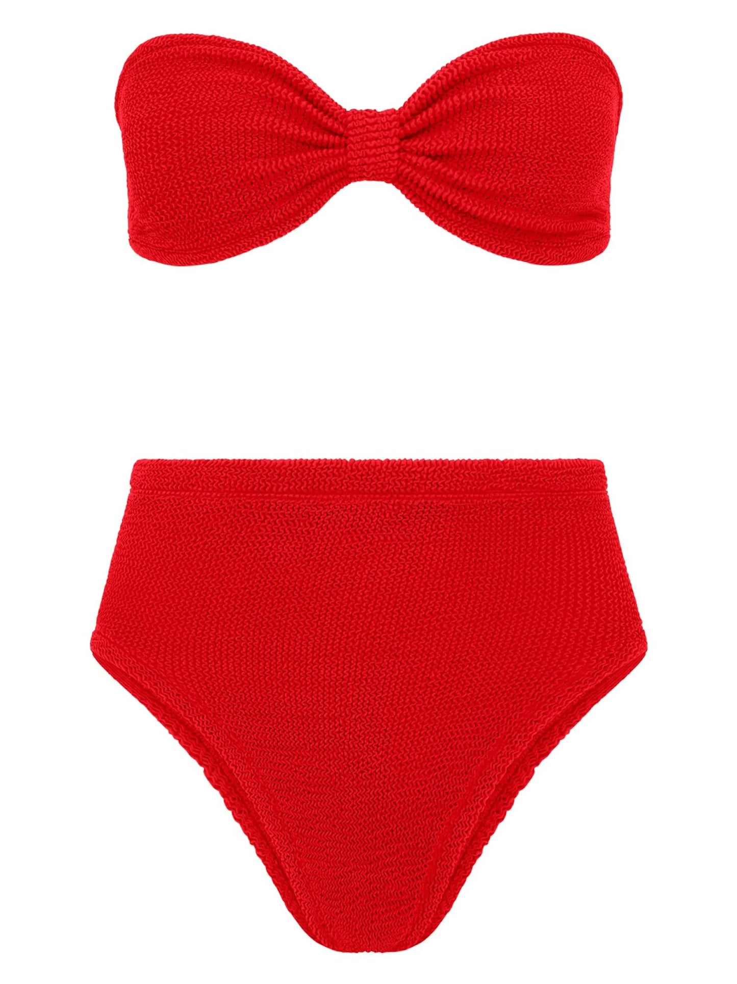 Ruby stretch-design bikini set