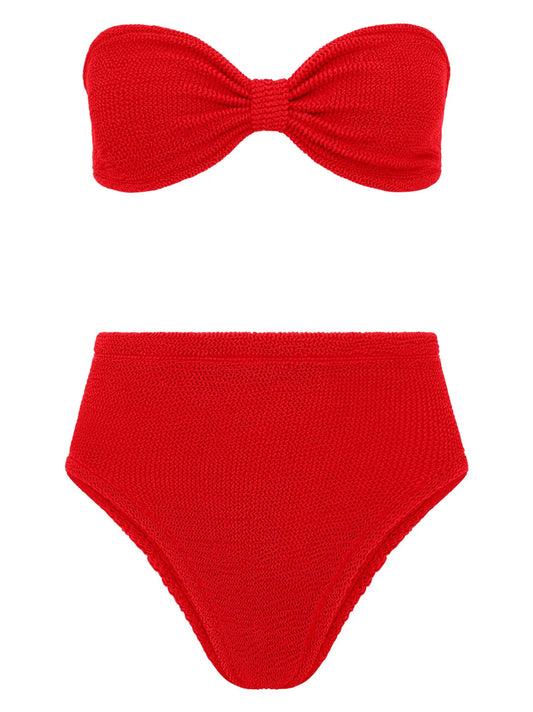 Ruby stretch-design bikini set