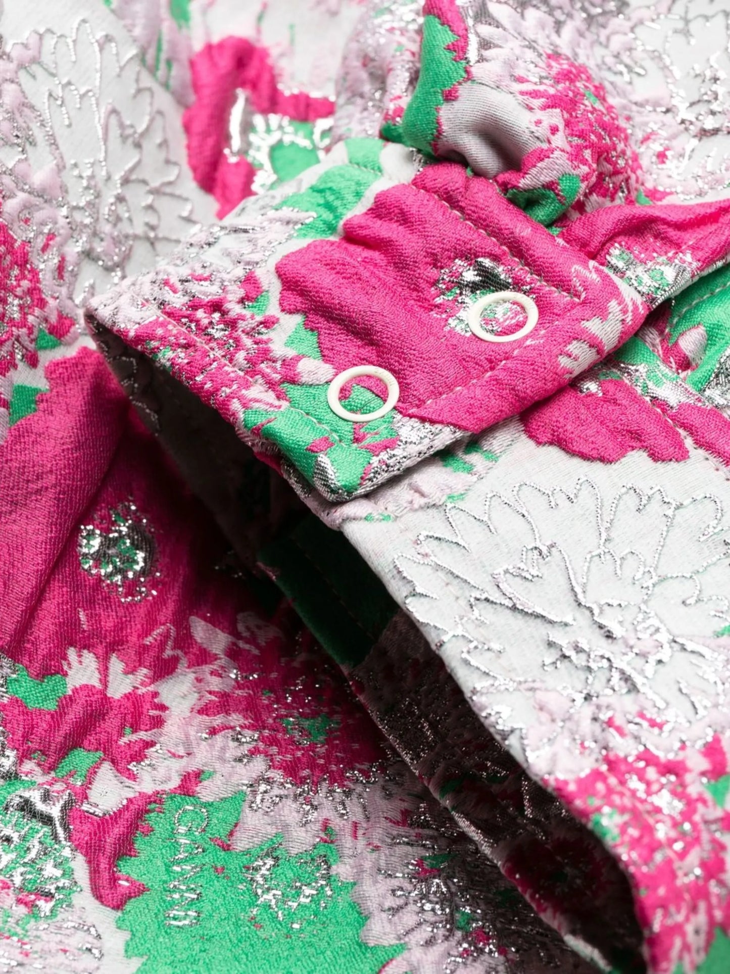 floral-print short-sleeve dress