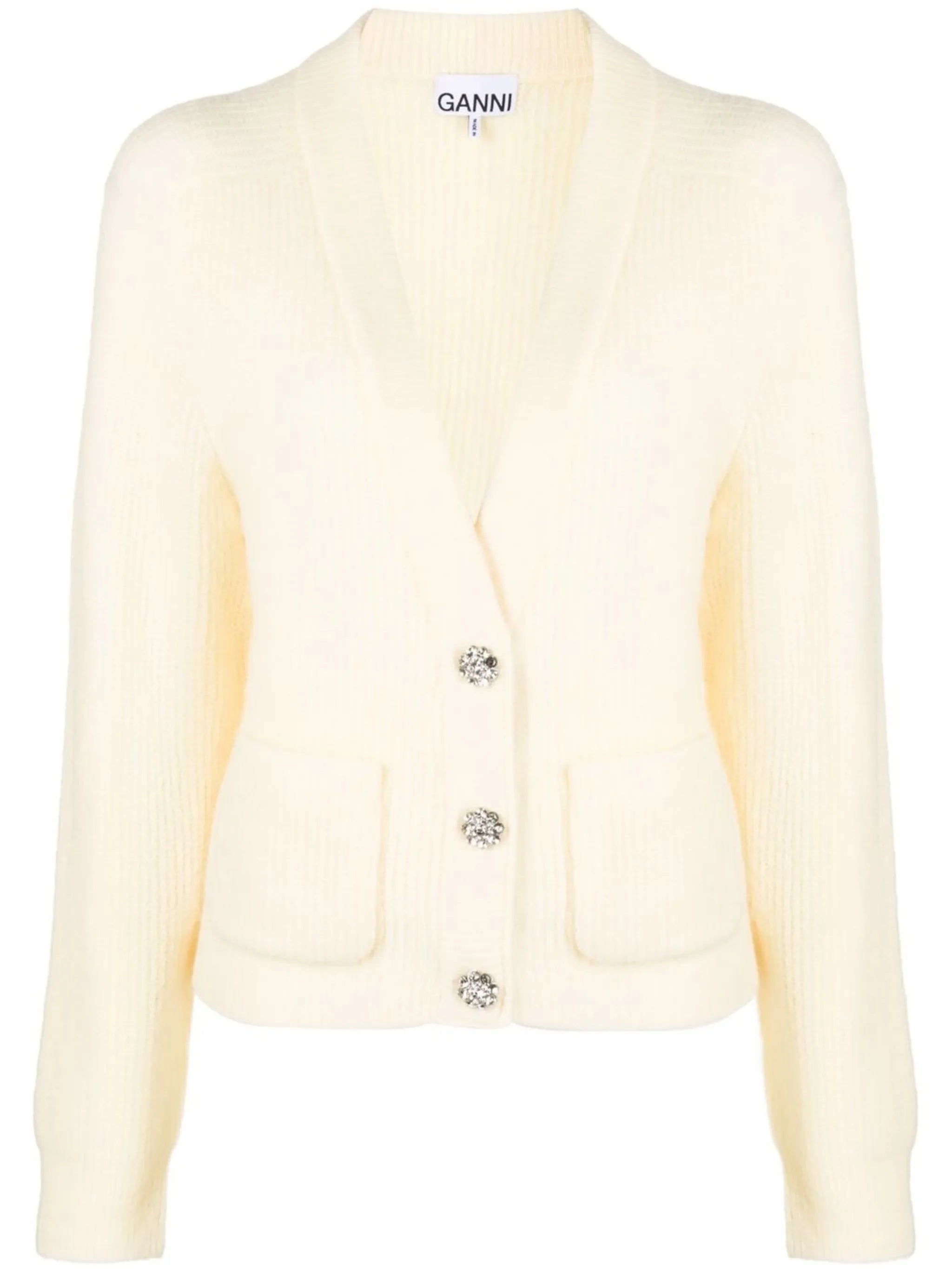 V-neck cardigan