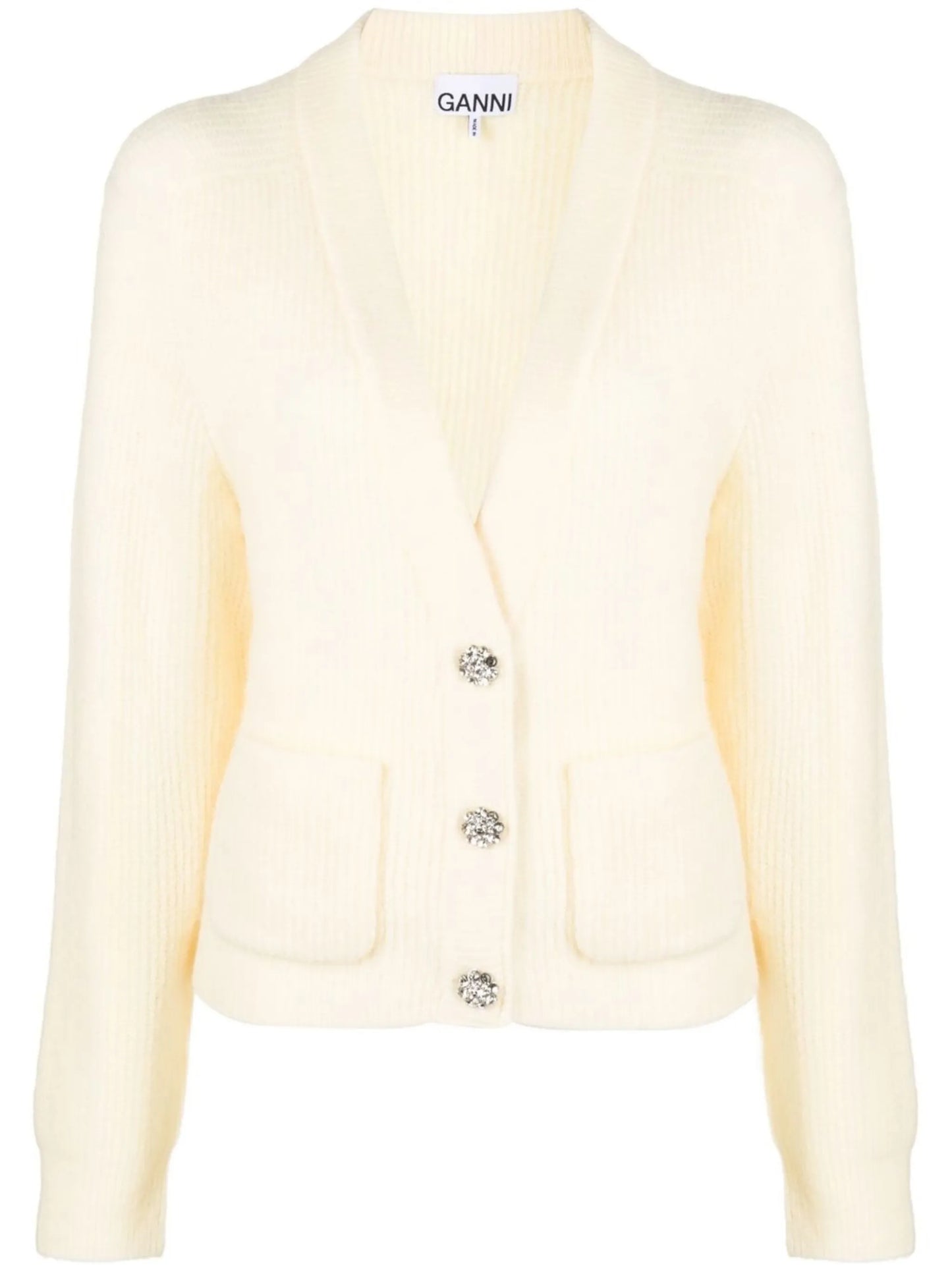 V-neck cardigan
