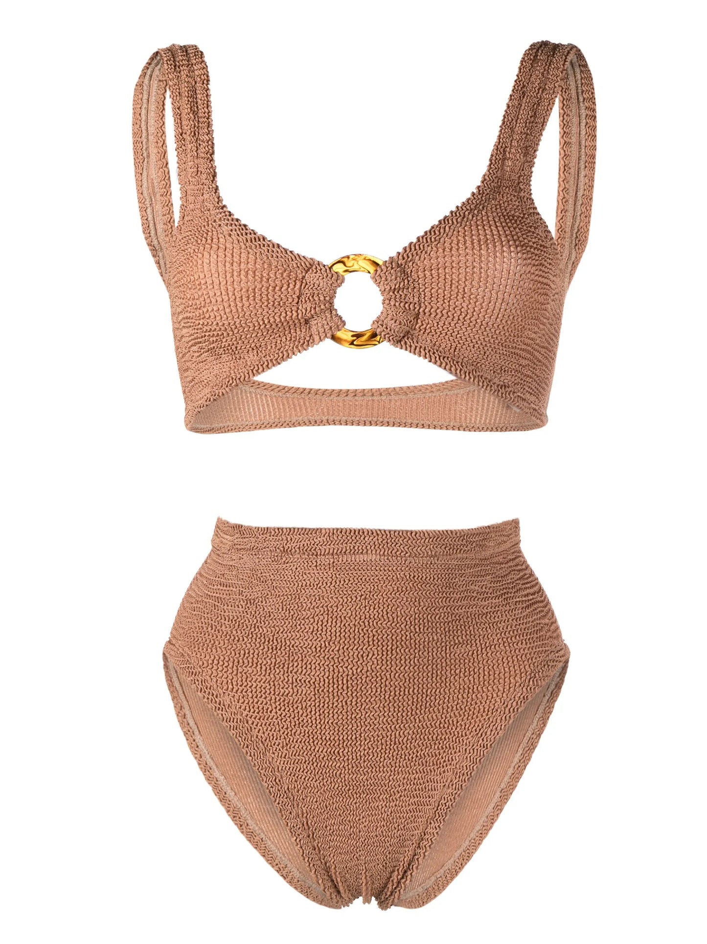 Nadine seersucker bikini set