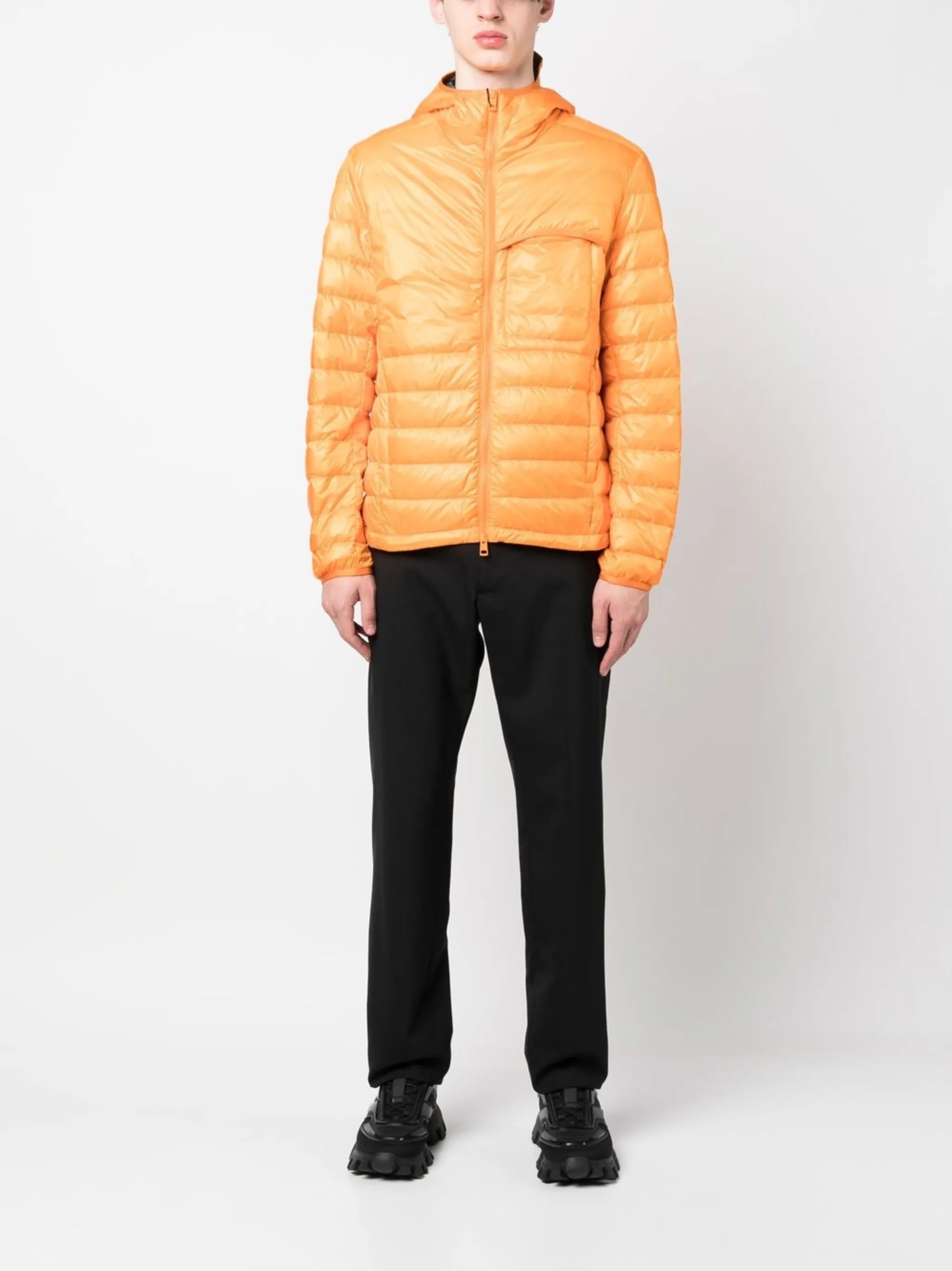 Divedro zip-up padded jacket