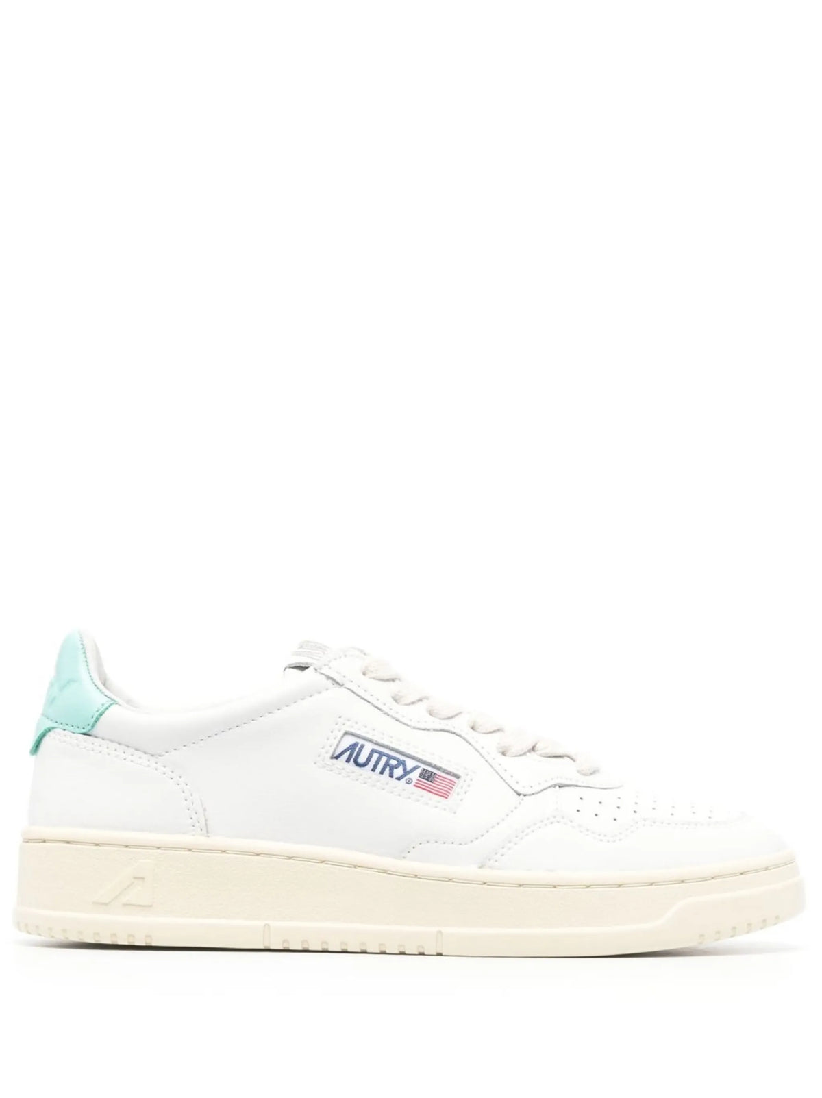 Medalist perforated leather sneakers