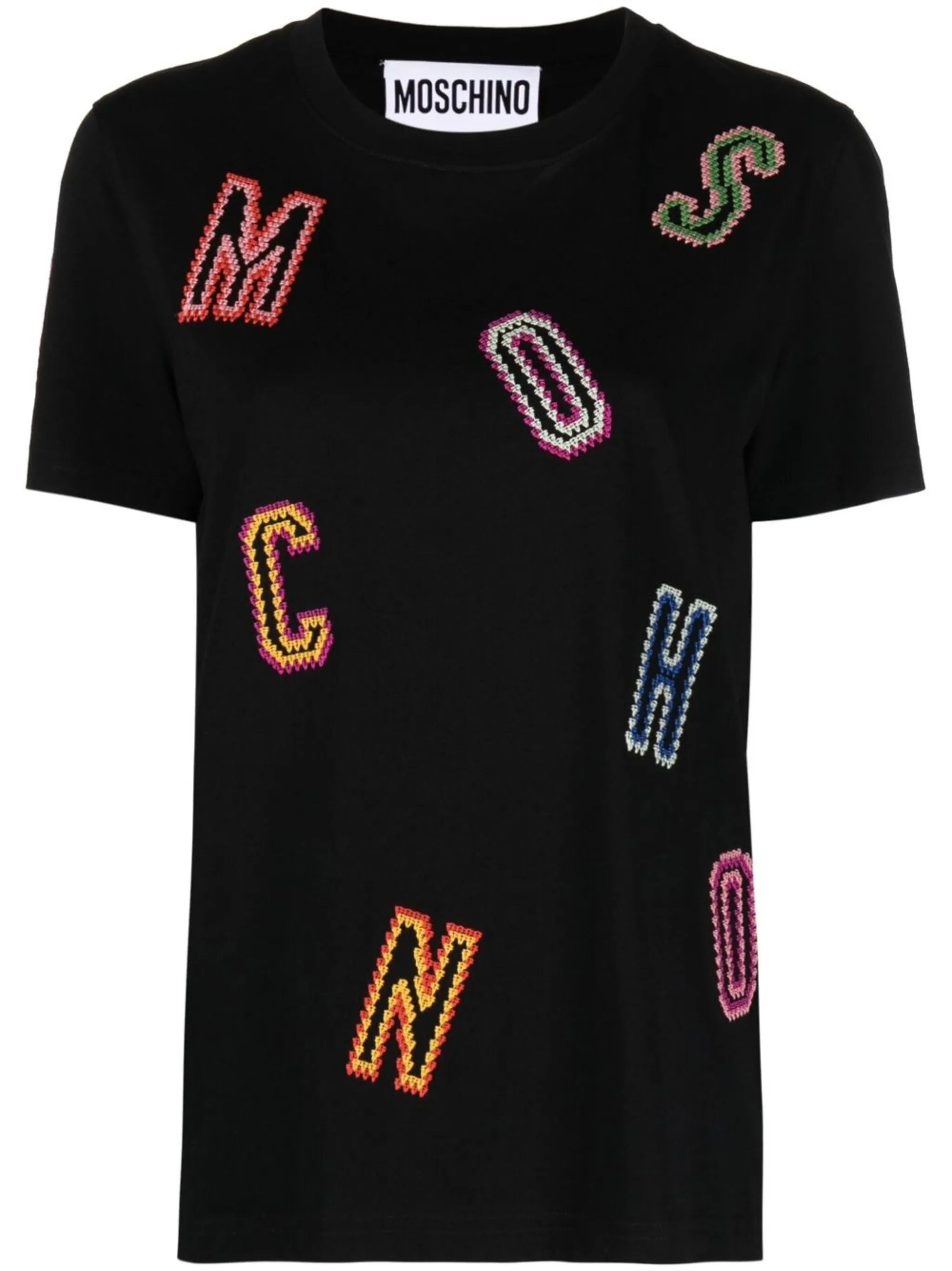 logo-appliquéd organic cotton T-shirt