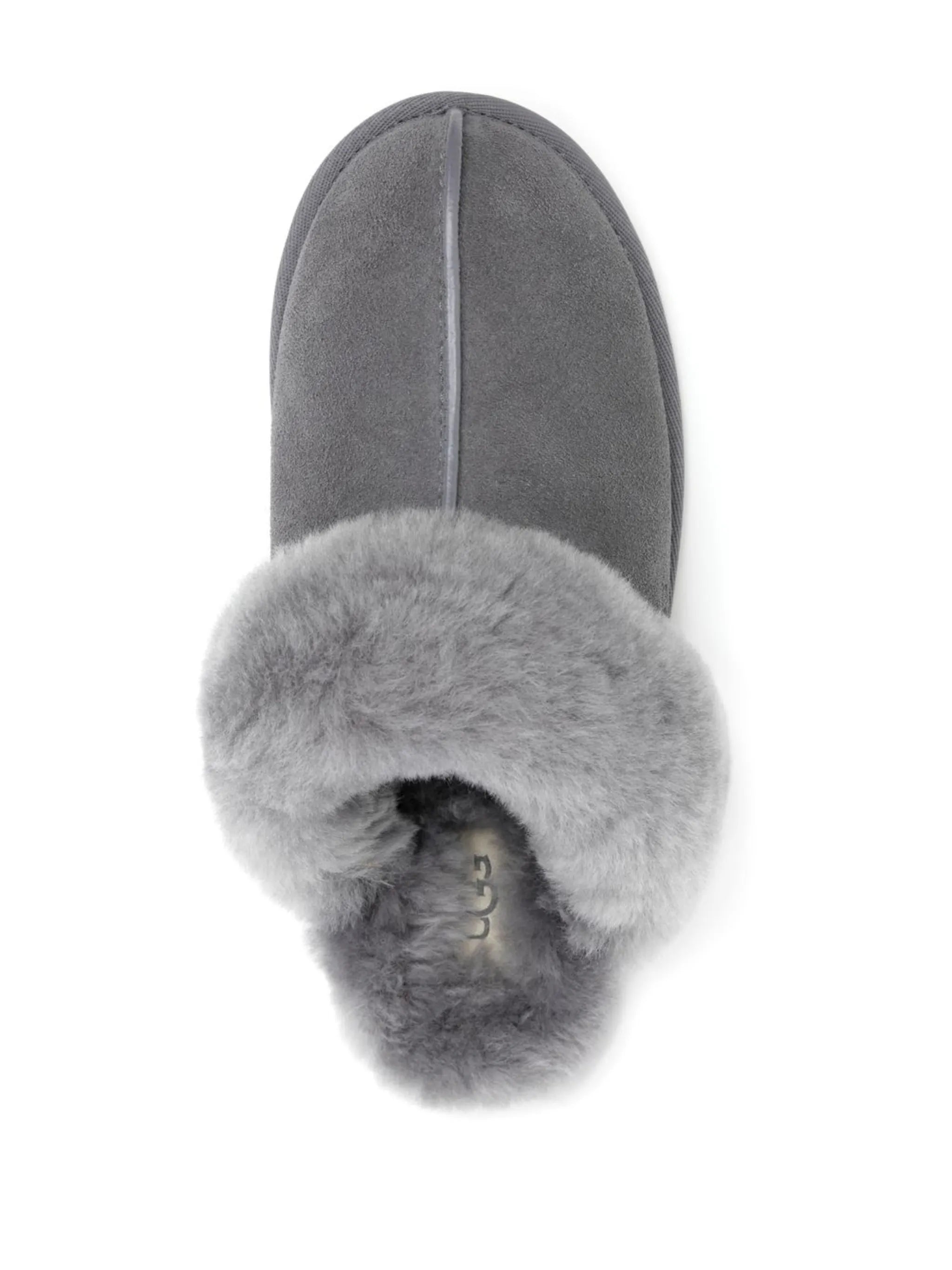 Scuffette II fur-trimmed slippers