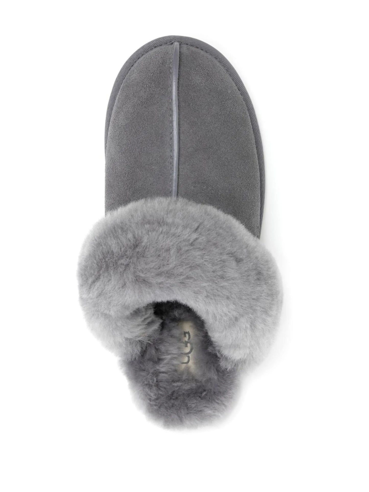 Scuffette II fur-trimmed slippers
