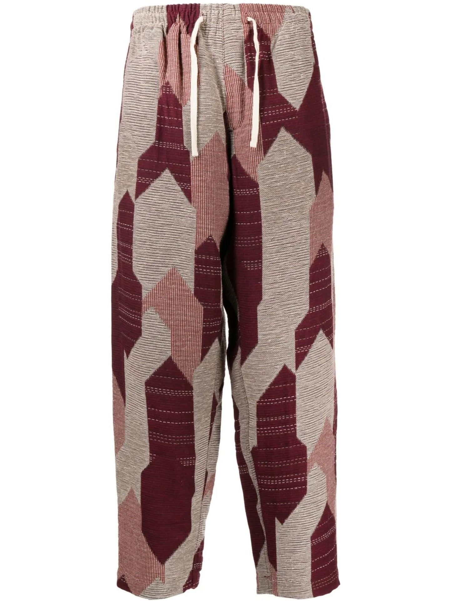 Alva Skate abstract-pattern cropped trousers