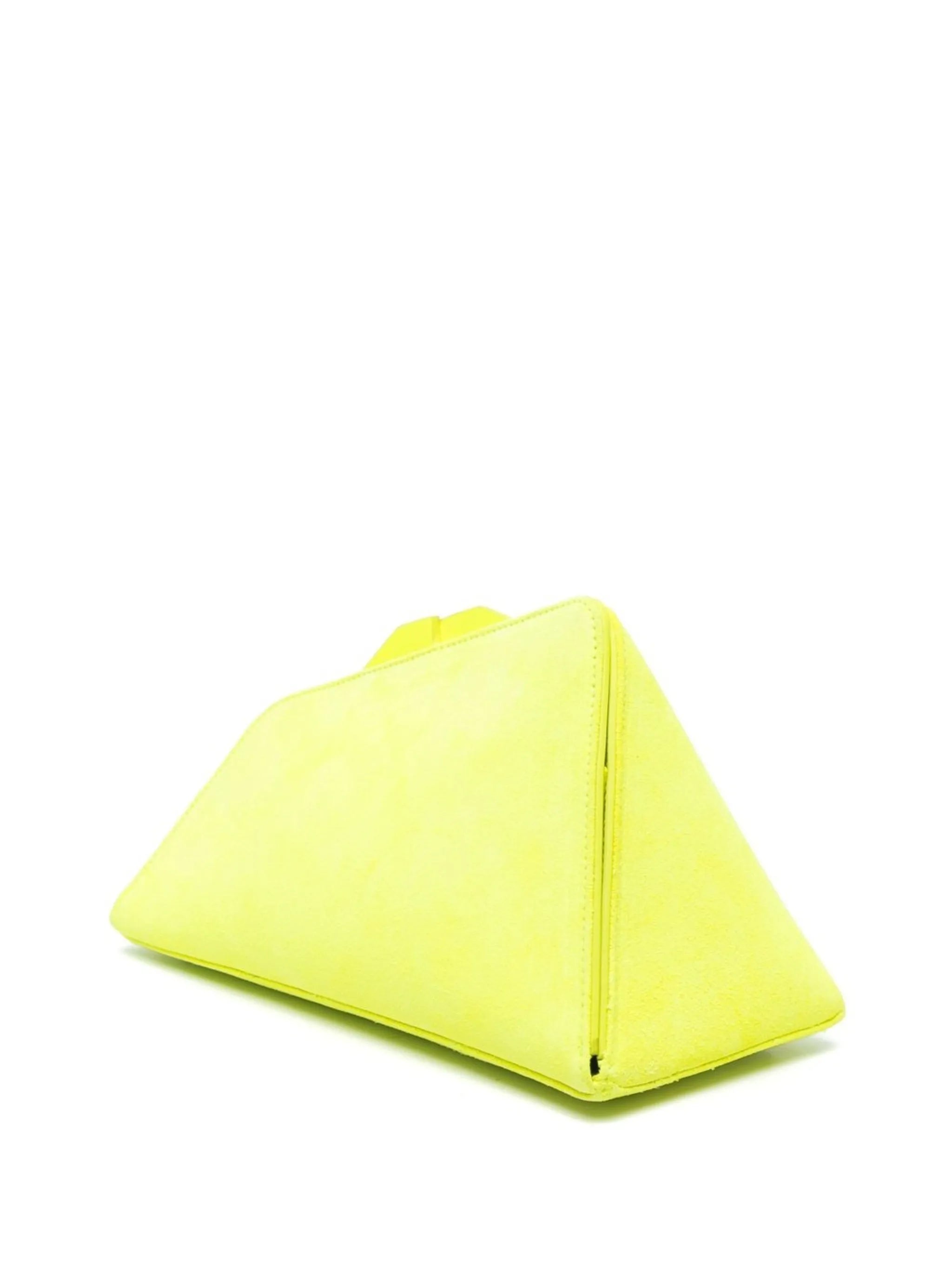 8.30PM suede clutch bag