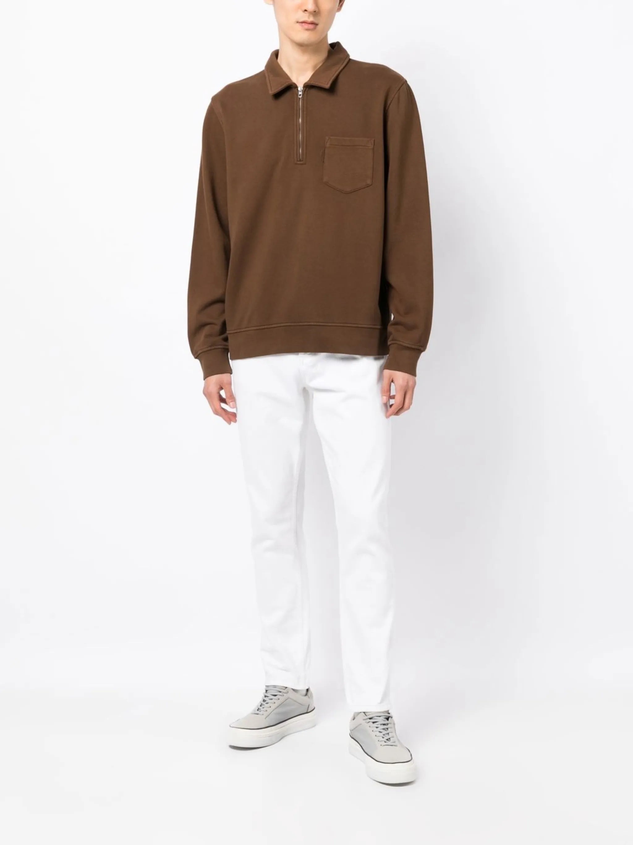 Sudden long-sleeve sweatshirt