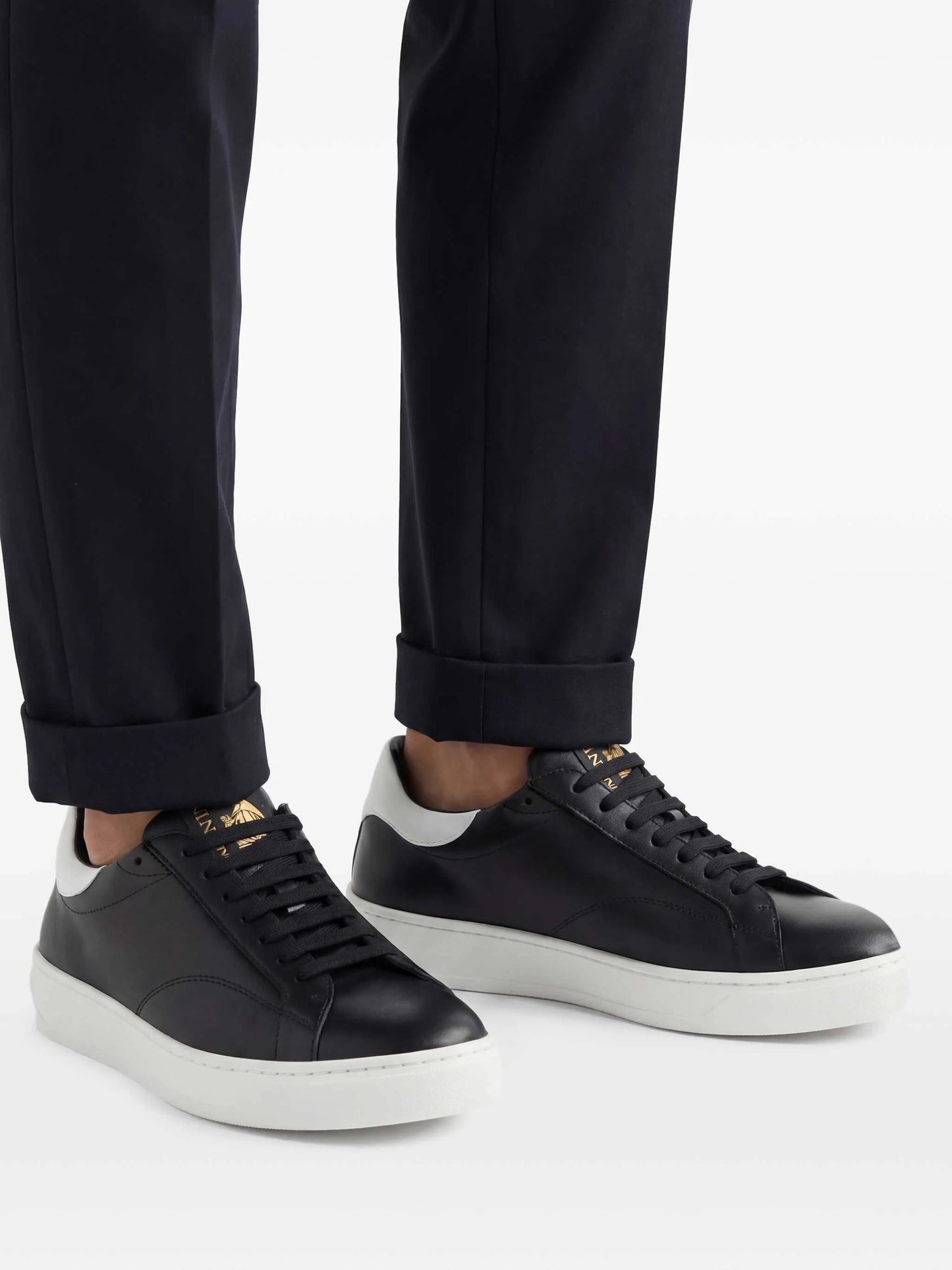 DDB0 low-top leather sneakers