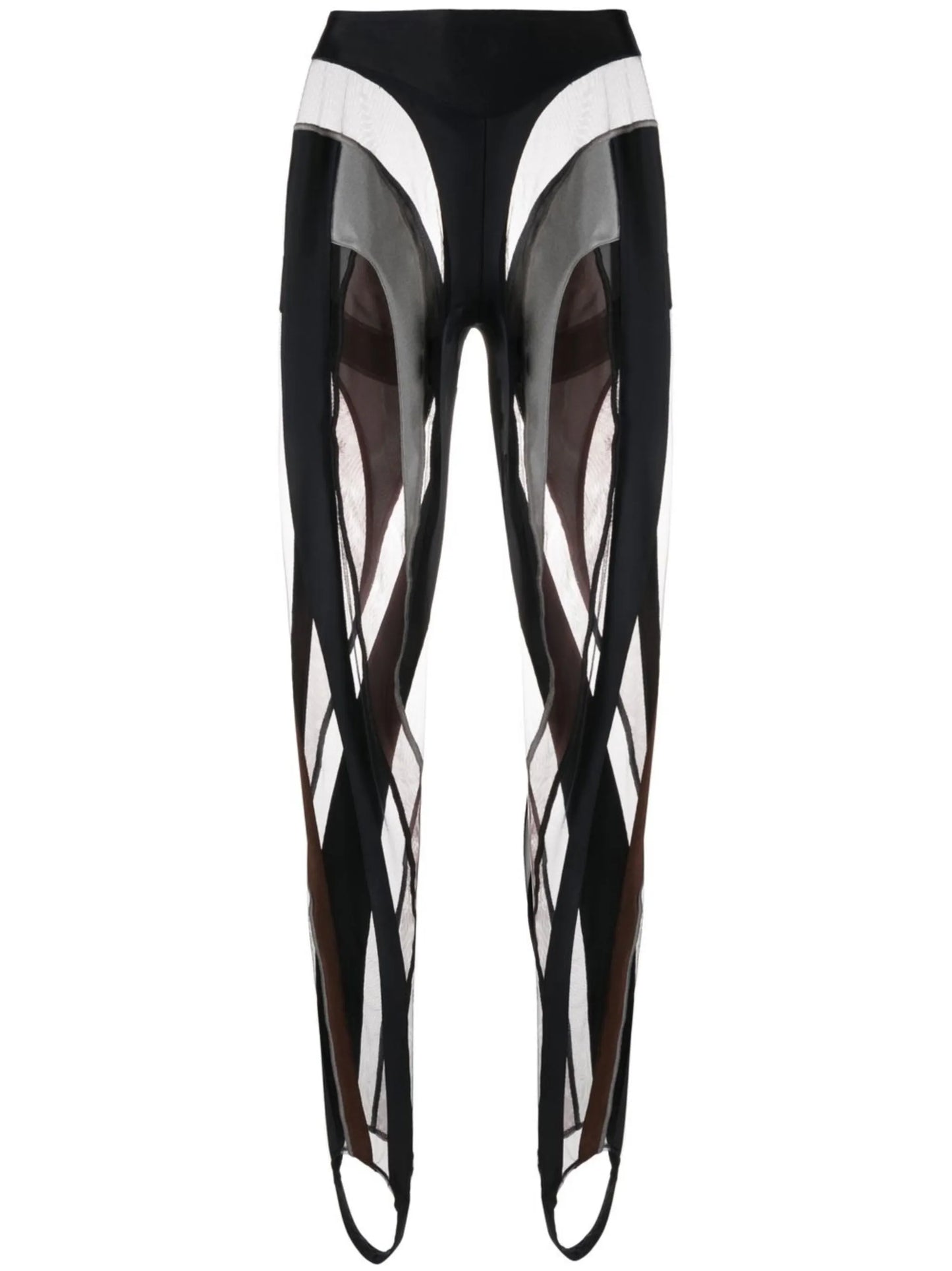 Spiral panelled leggings