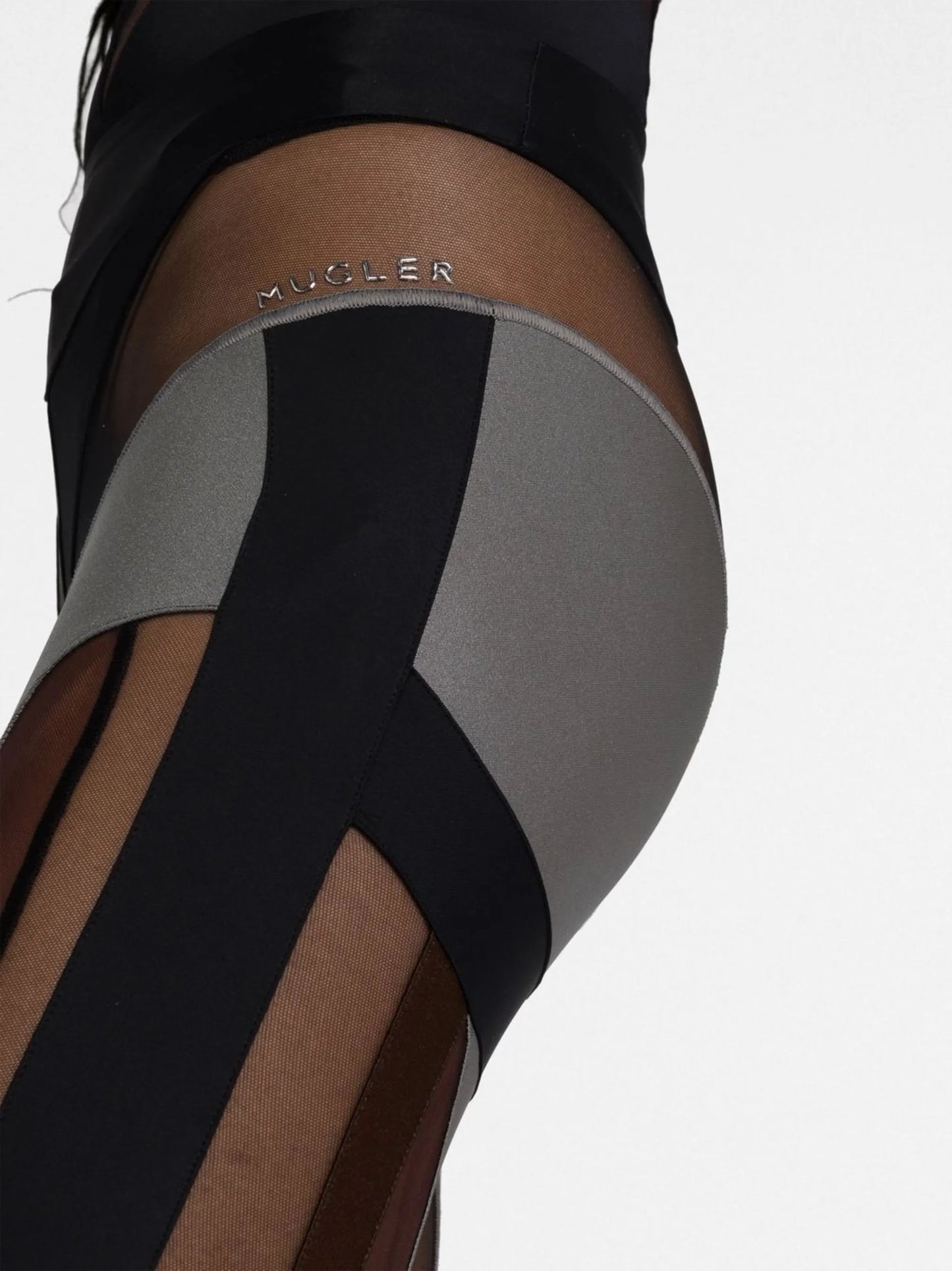 Spiral panelled leggings