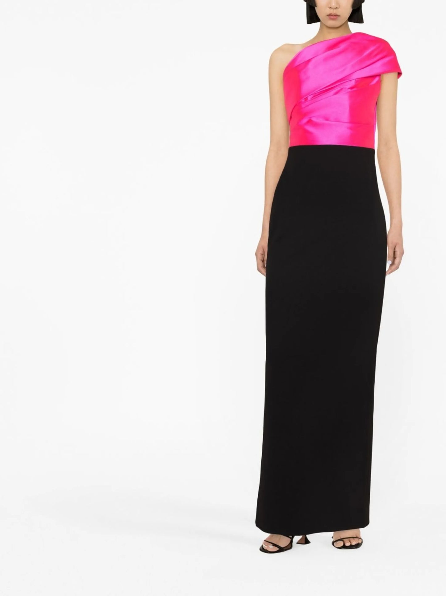 Selia one-shoulder maxi dress