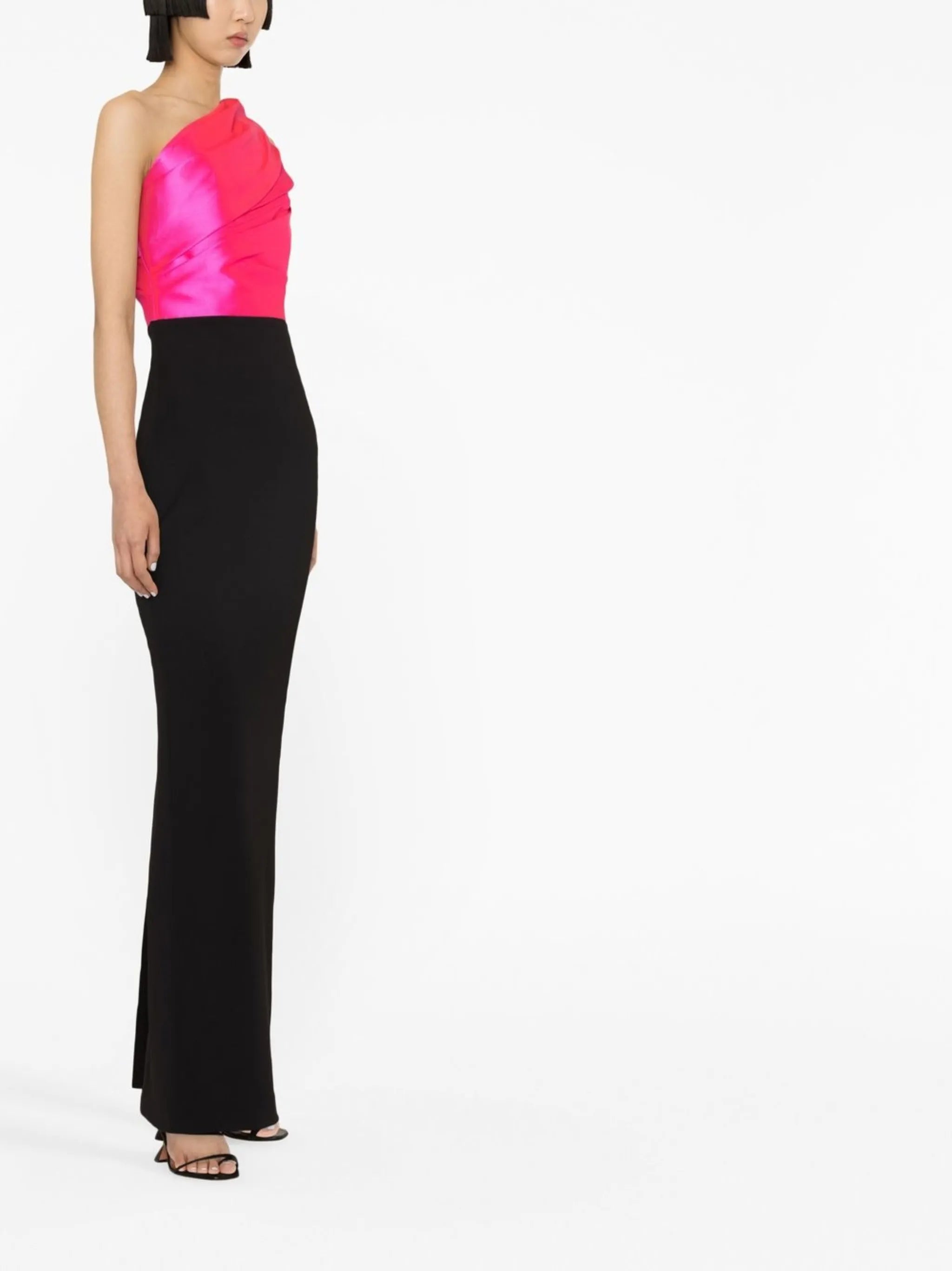 Selia one-shoulder maxi dress