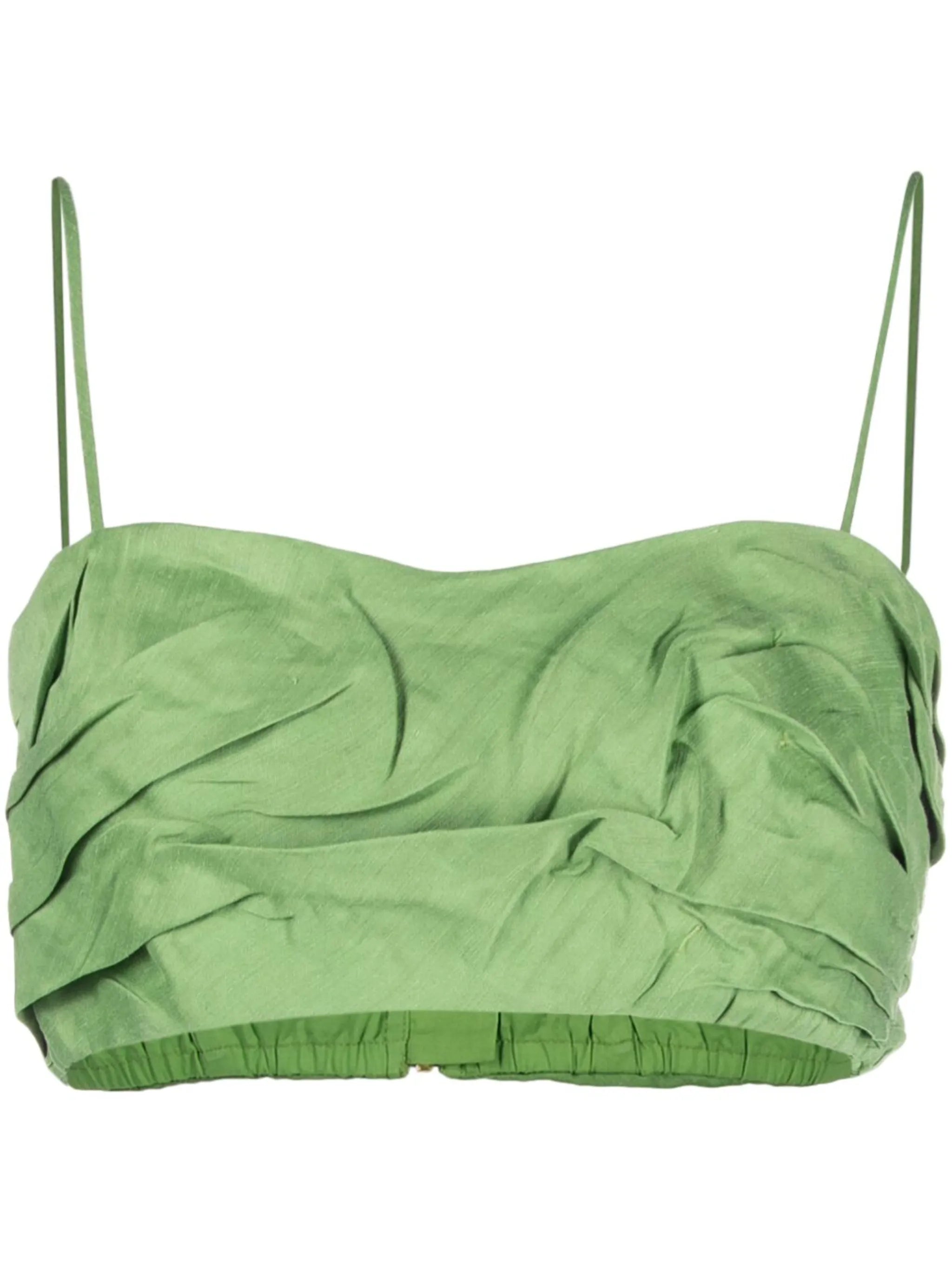 Thea draped crop top