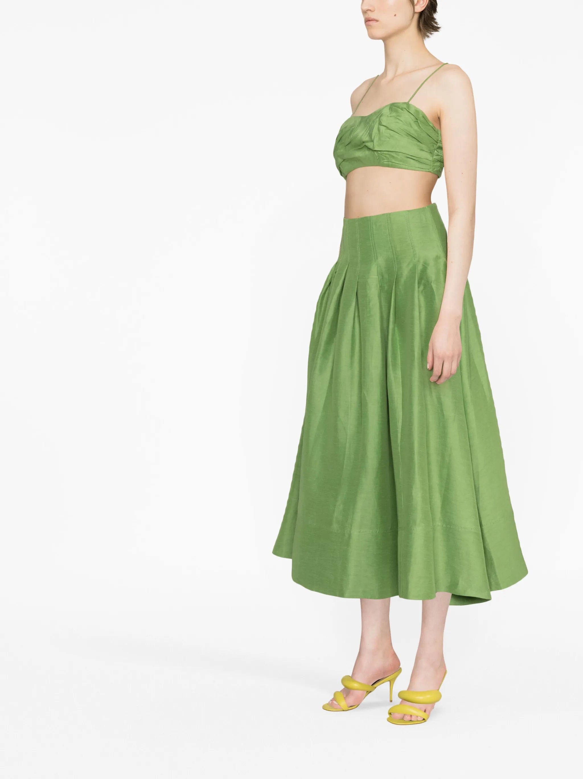 Thea draped crop top
