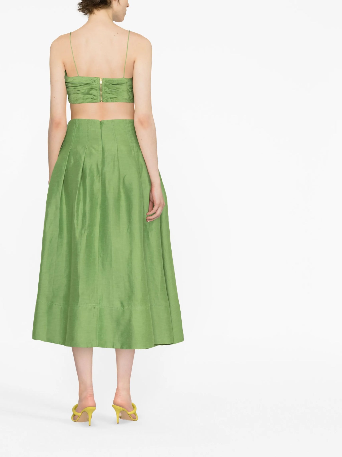 Thea draped crop top