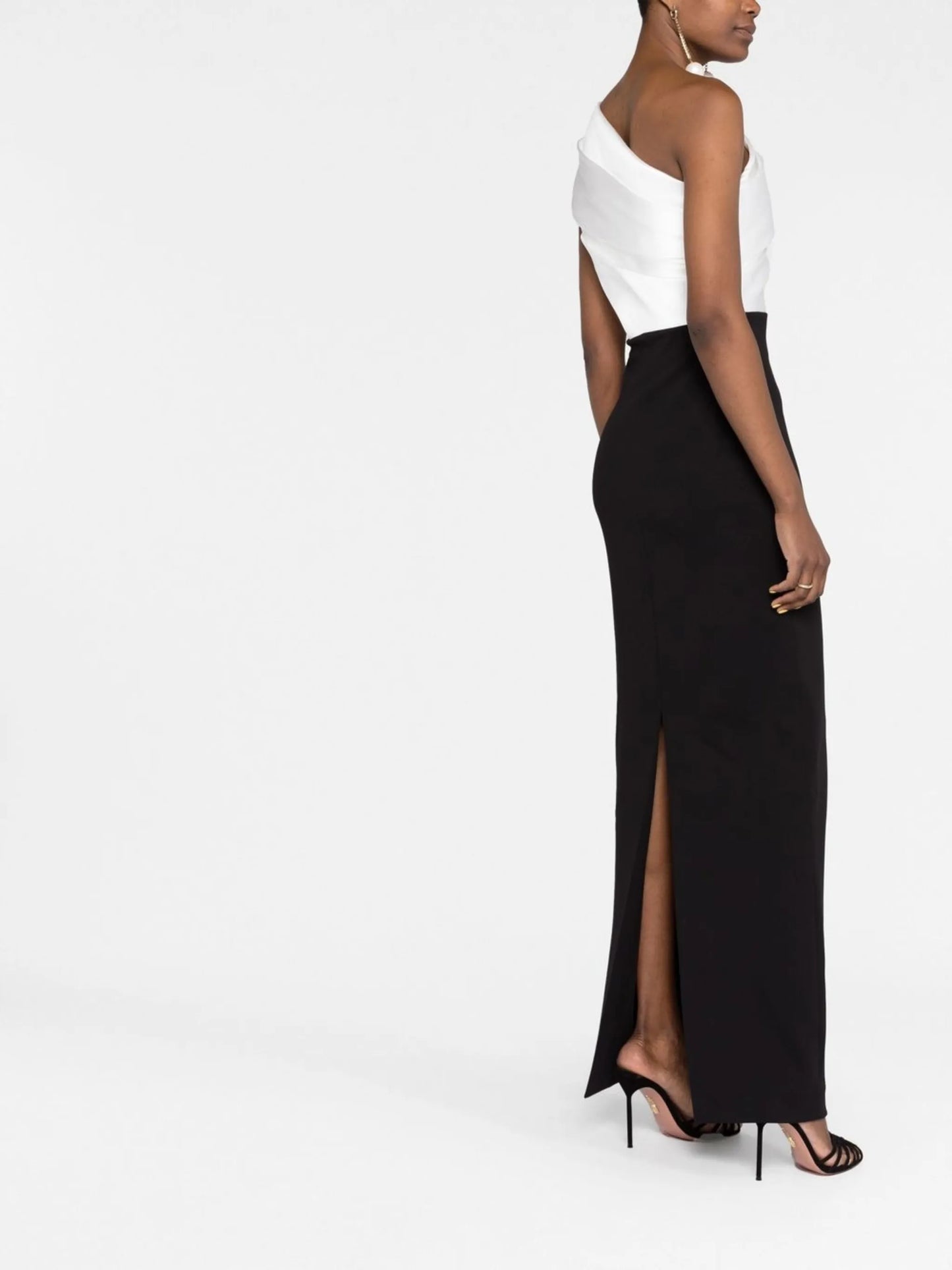 Selia one-shoulder maxi dress