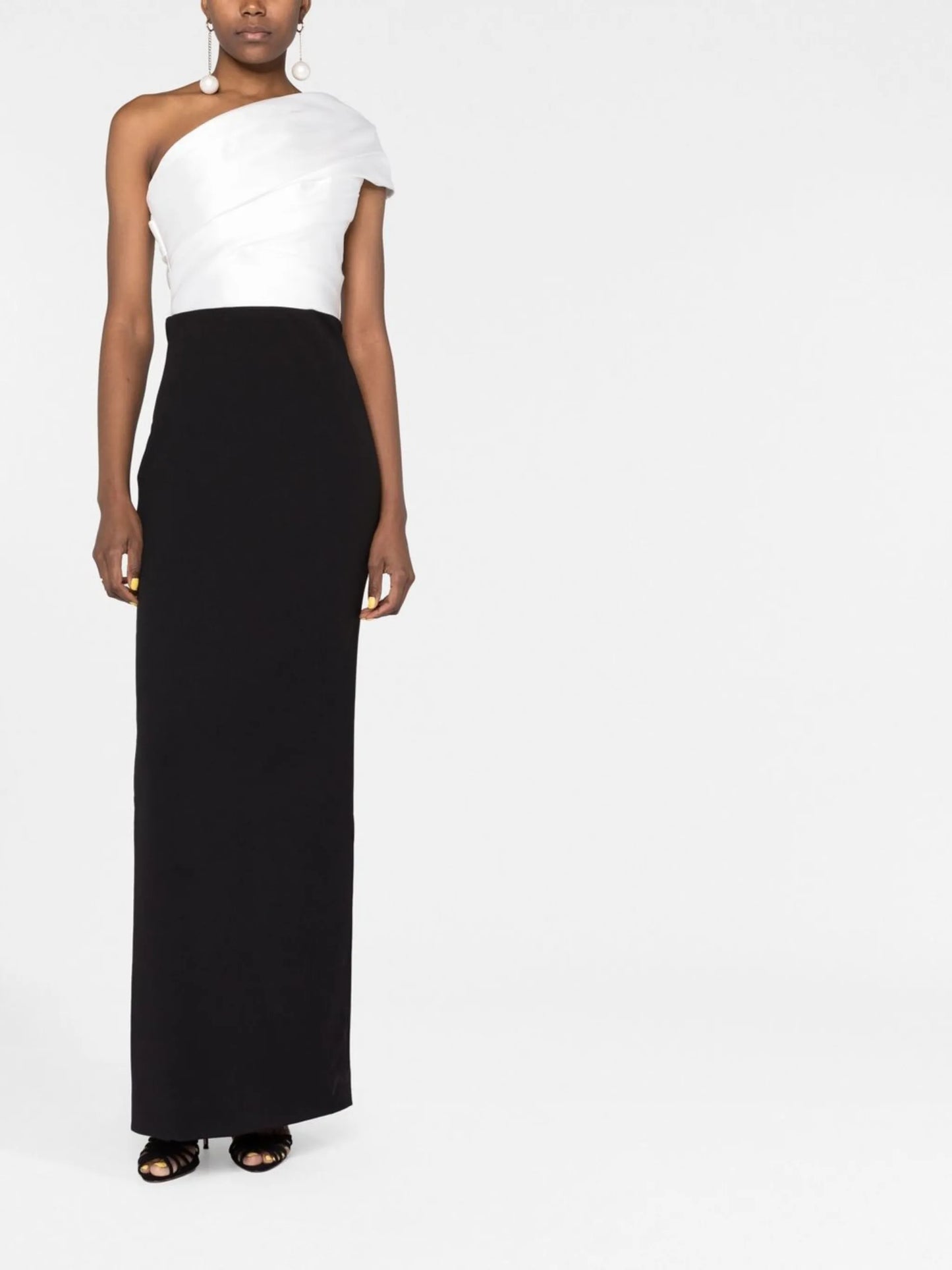 Selia one-shoulder maxi dress