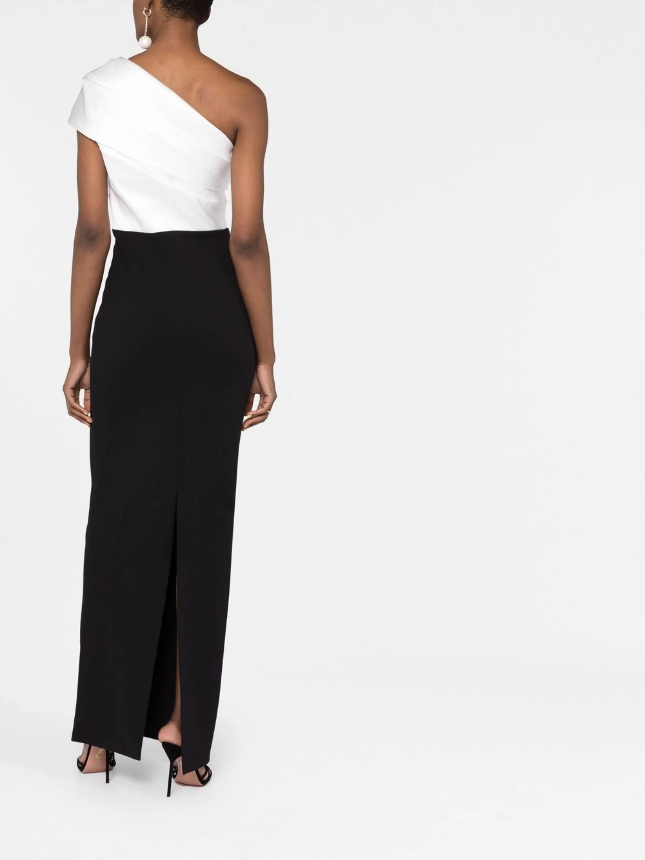 Selia one-shoulder maxi dress