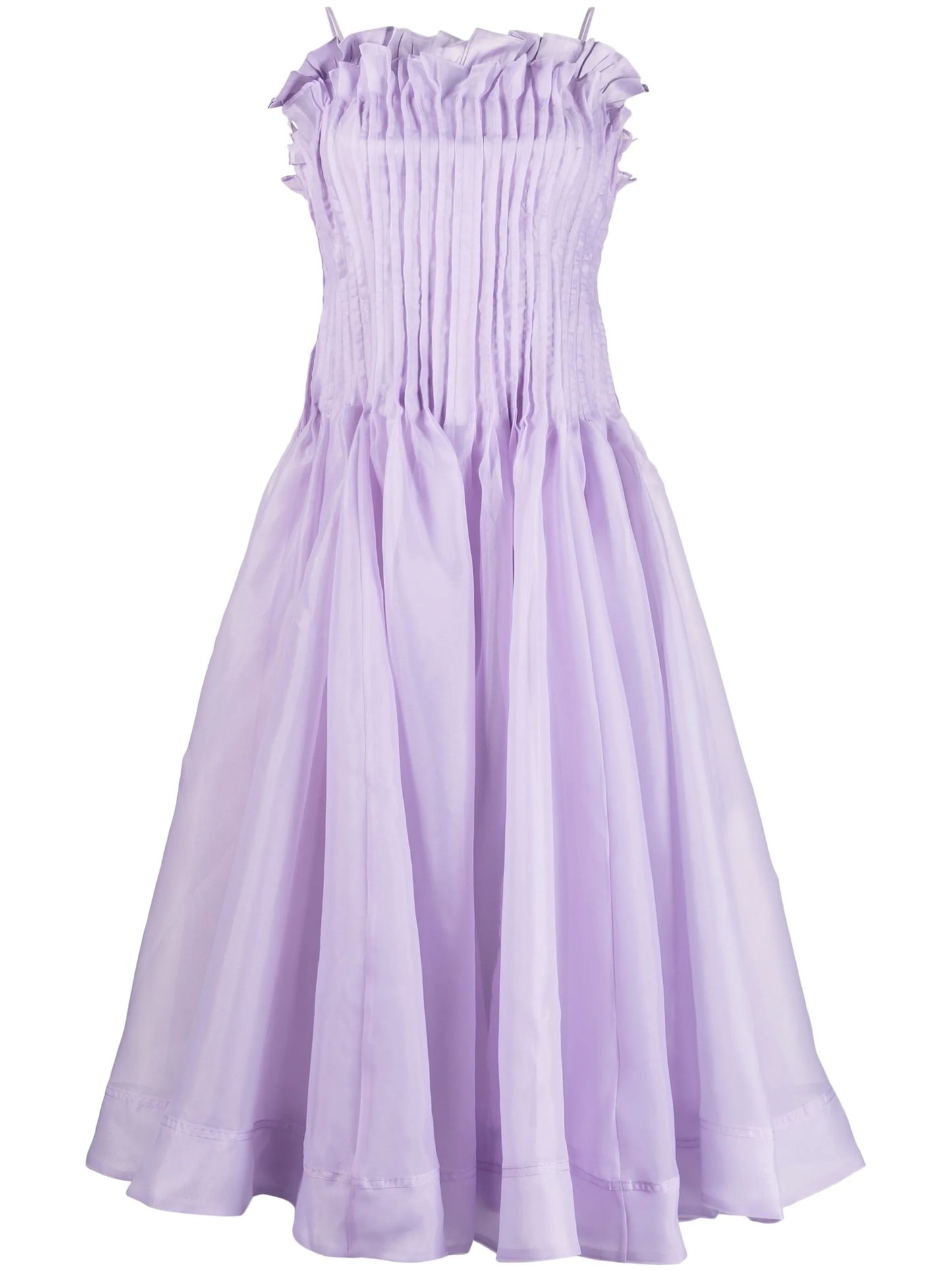 Horizon organza midi dress