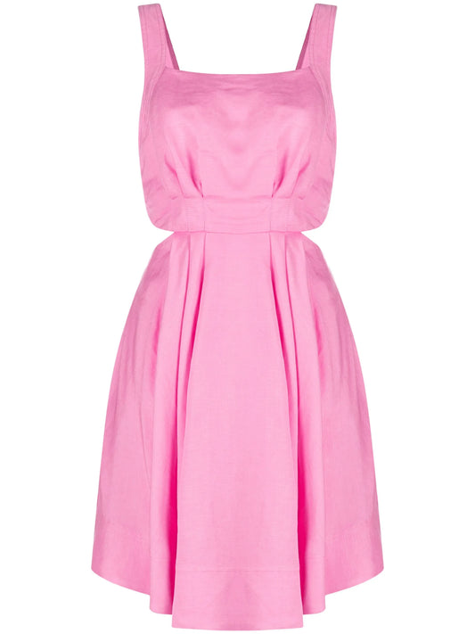 Clara tie-back minidress