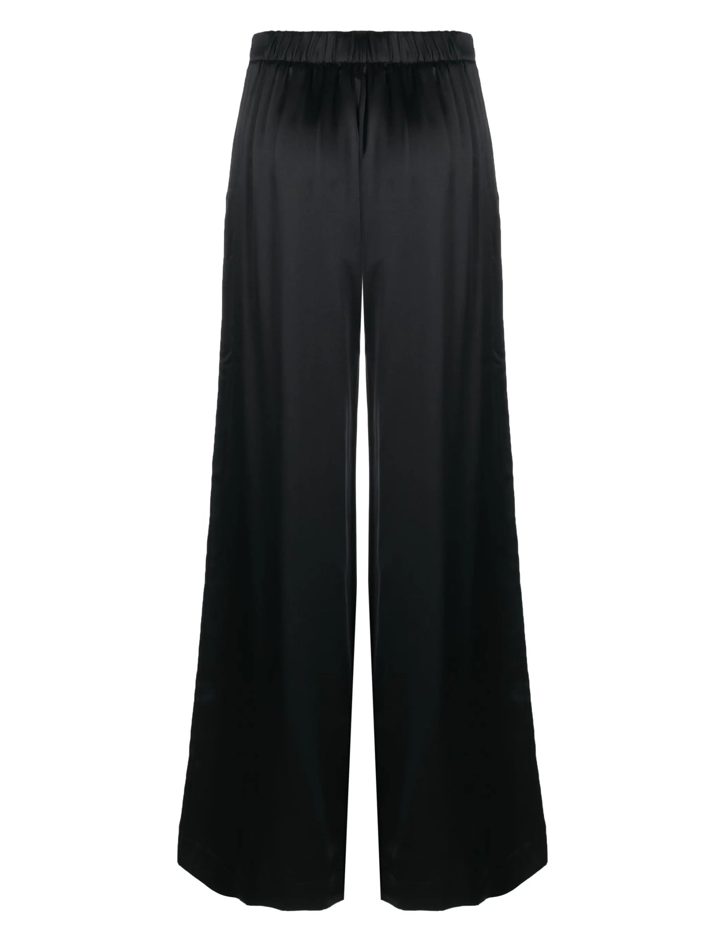 Devon wide-leg silk-satin trousers