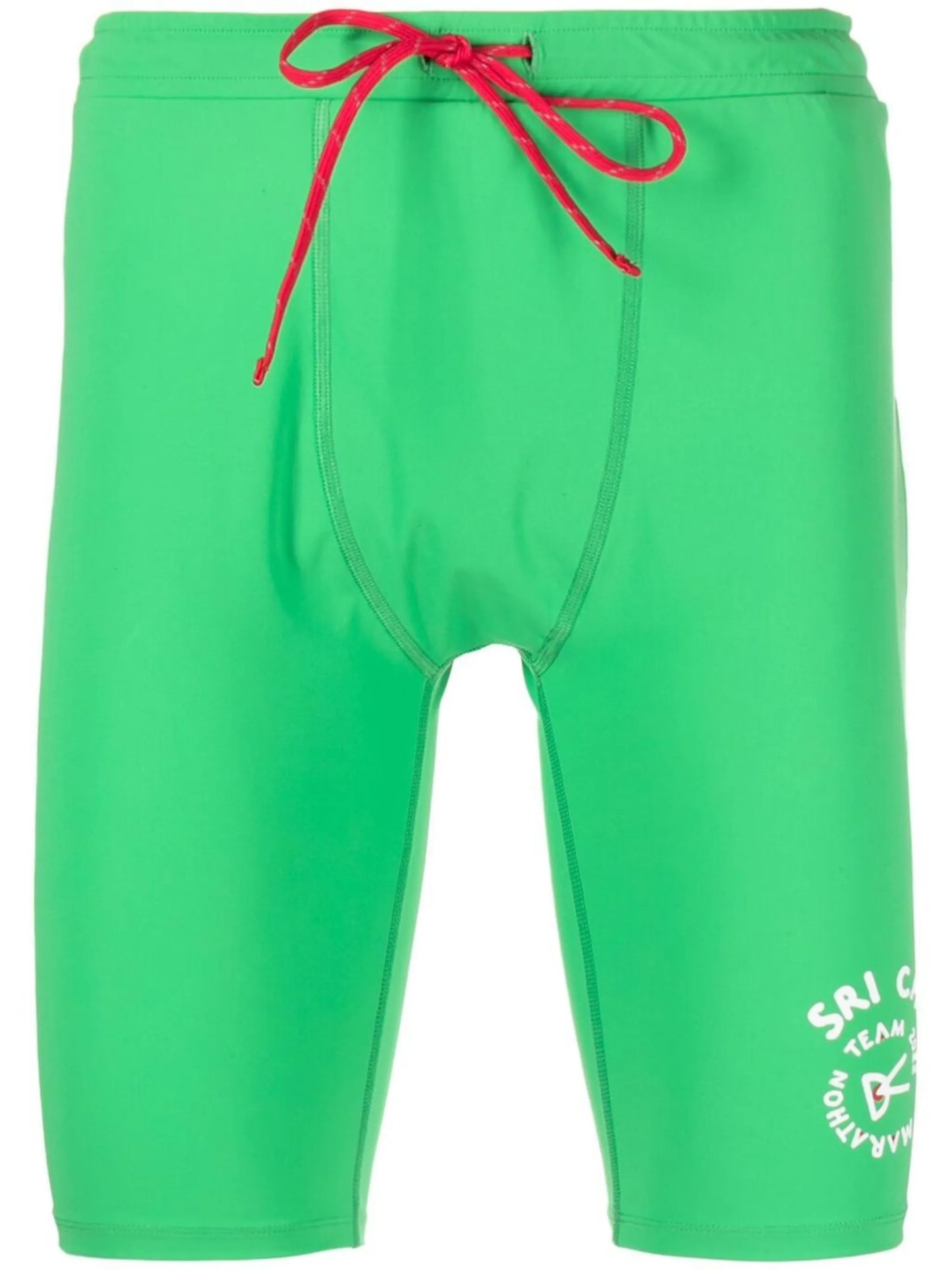 drawstring biking shorts