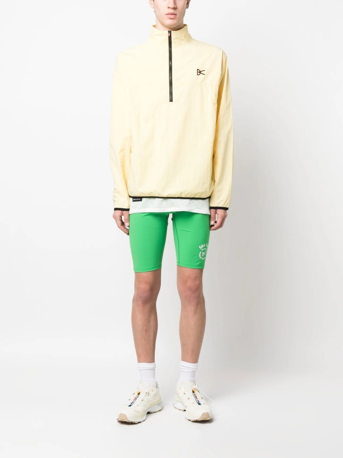 drawstring biking shorts