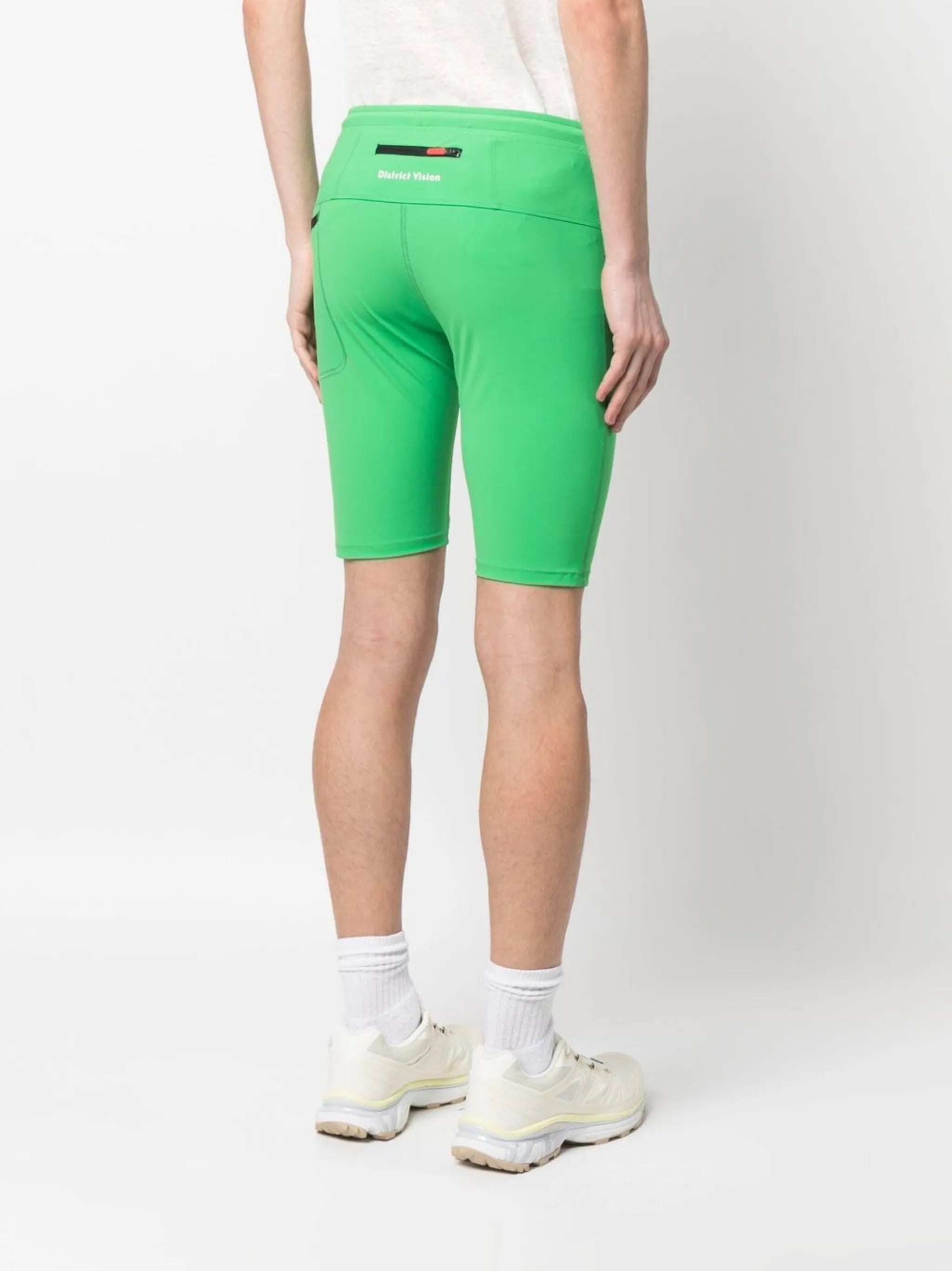 drawstring biking shorts