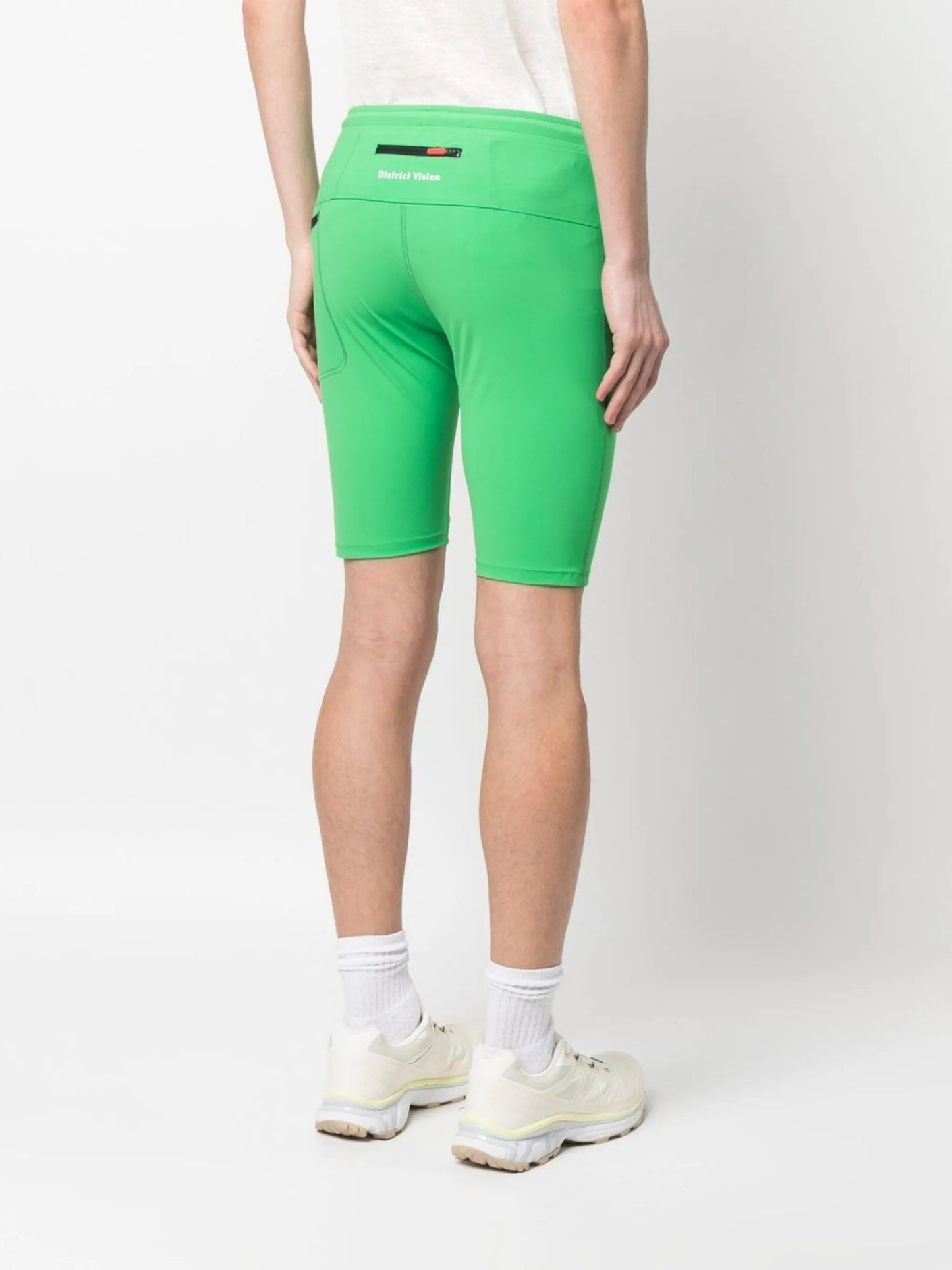 drawstring biking shorts