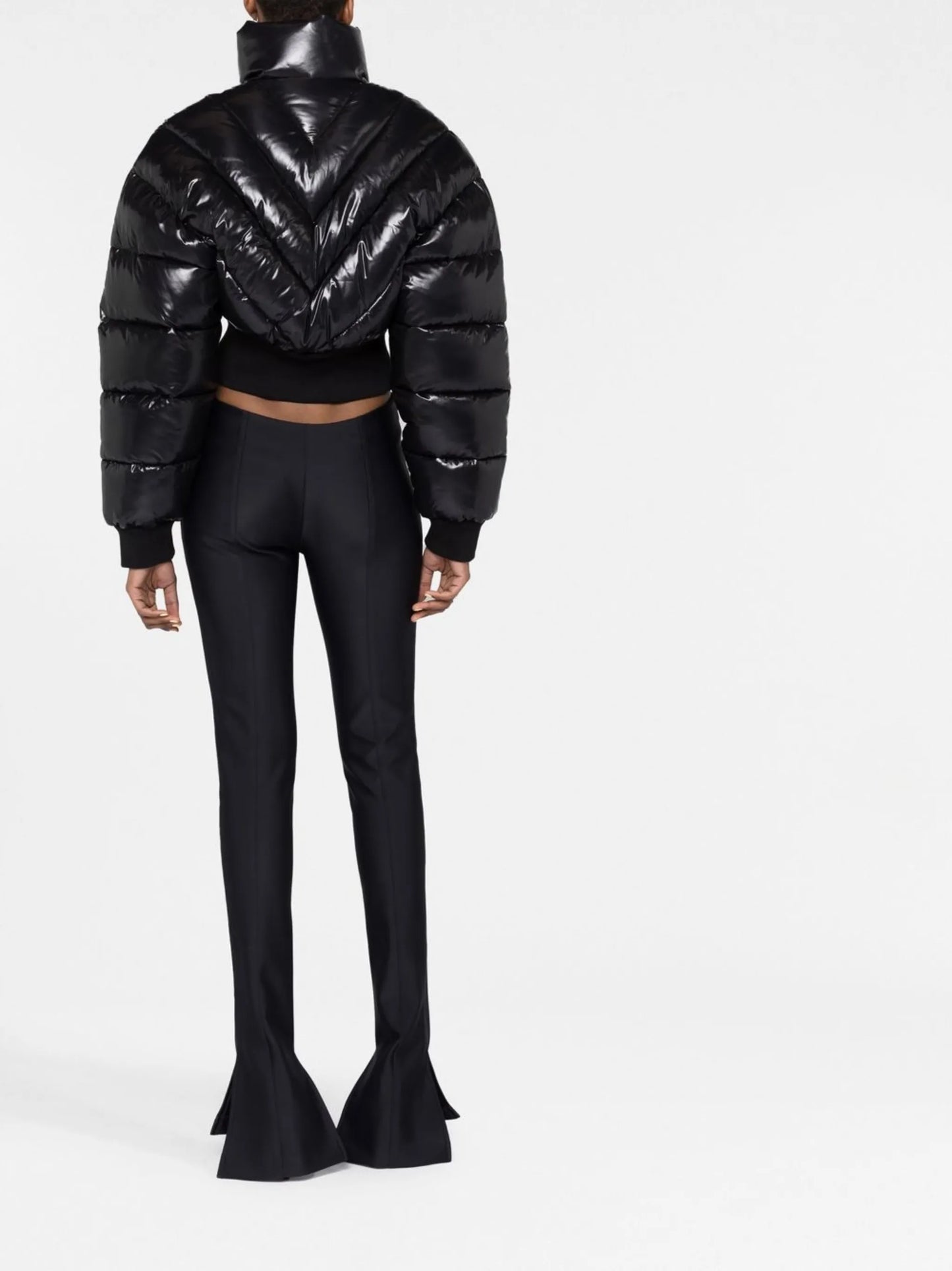 cropped puffer jacket
