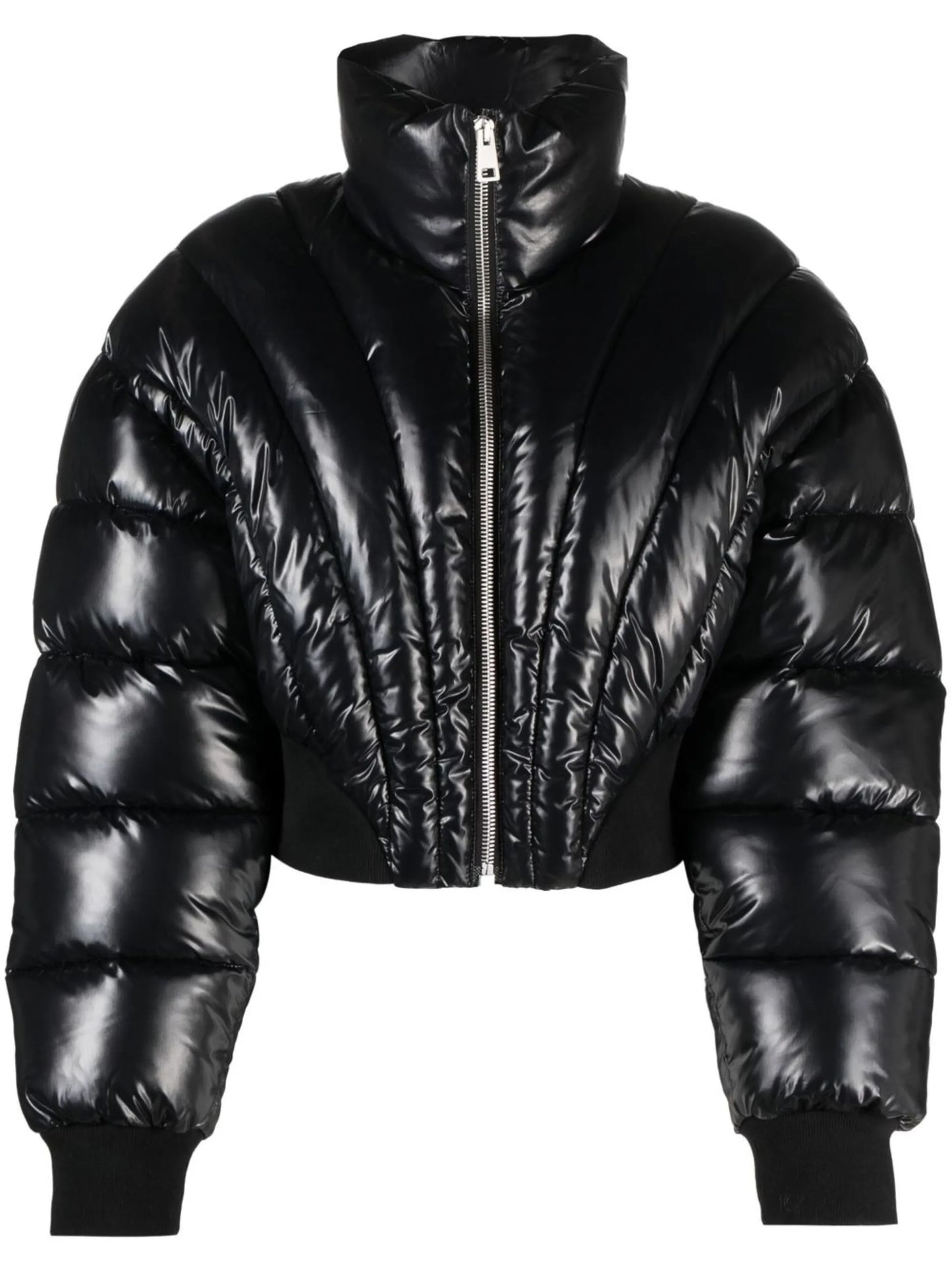 cropped puffer jacket
