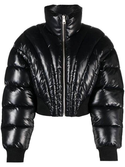 cropped puffer jacket