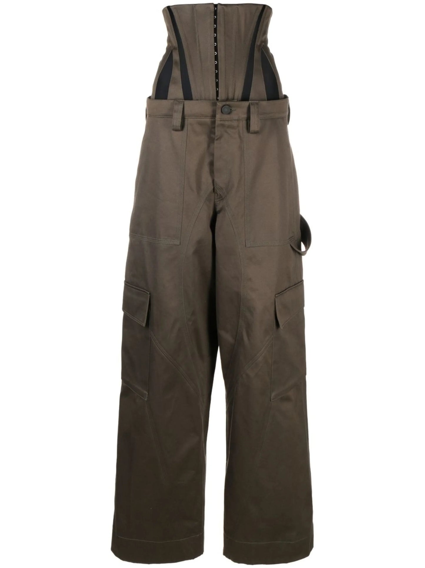 cotton cargo trousers