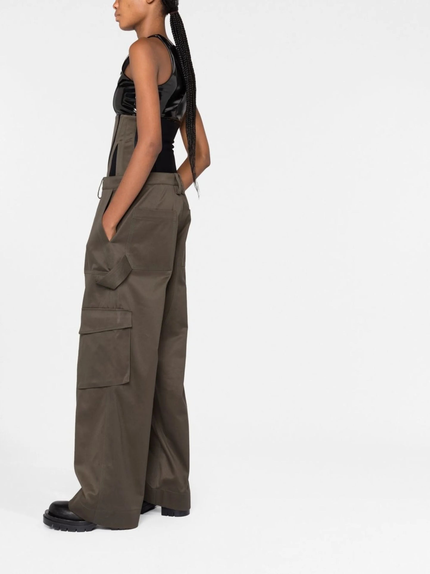cotton cargo trousers