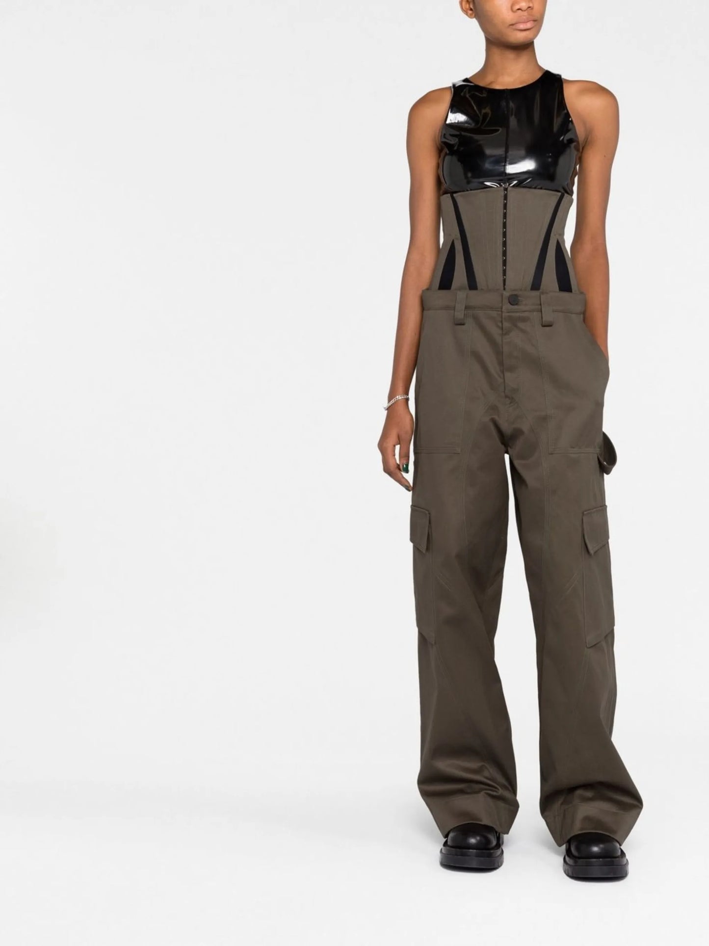 cotton cargo trousers