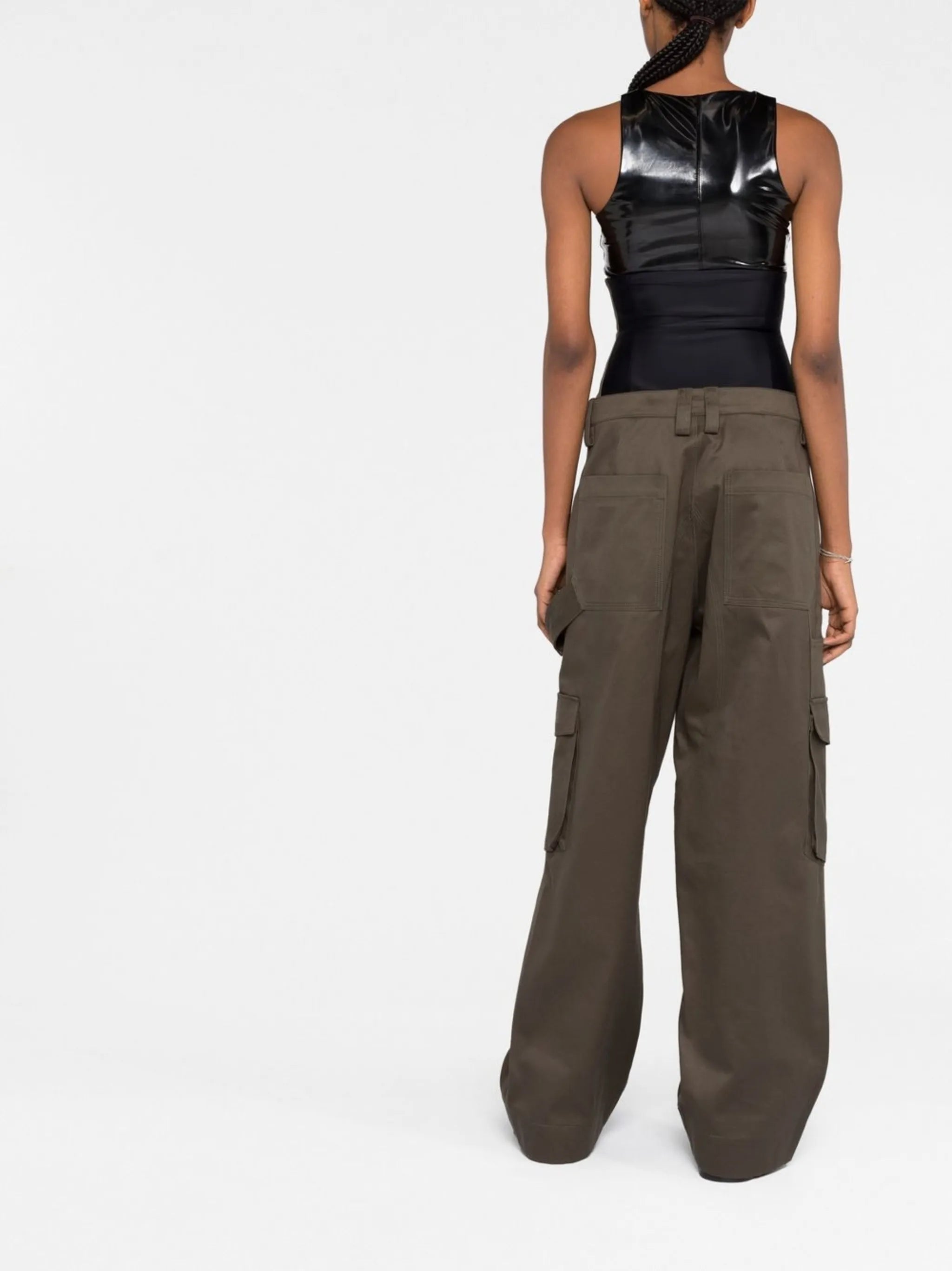 cotton cargo trousers