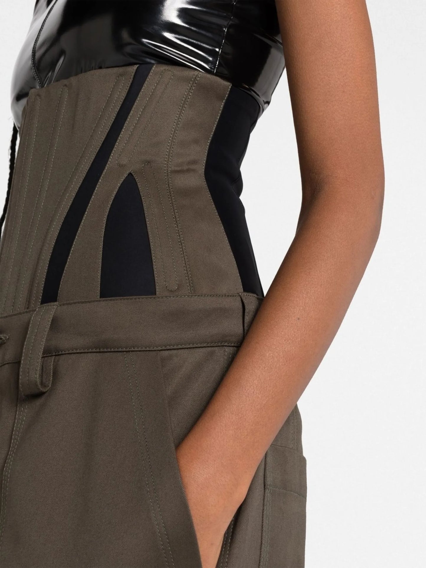 cotton cargo trousers