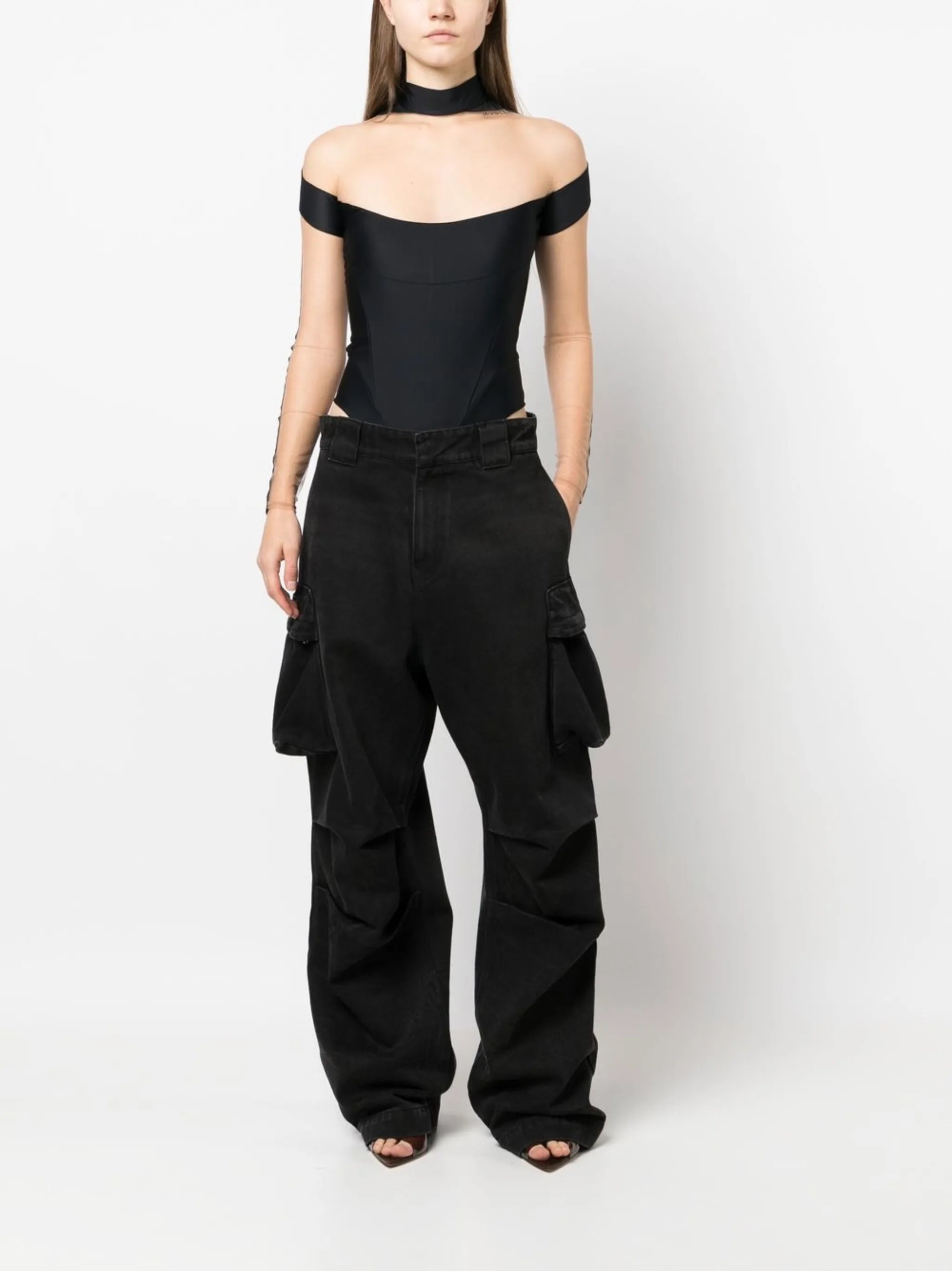 cut-out detail bodysuit