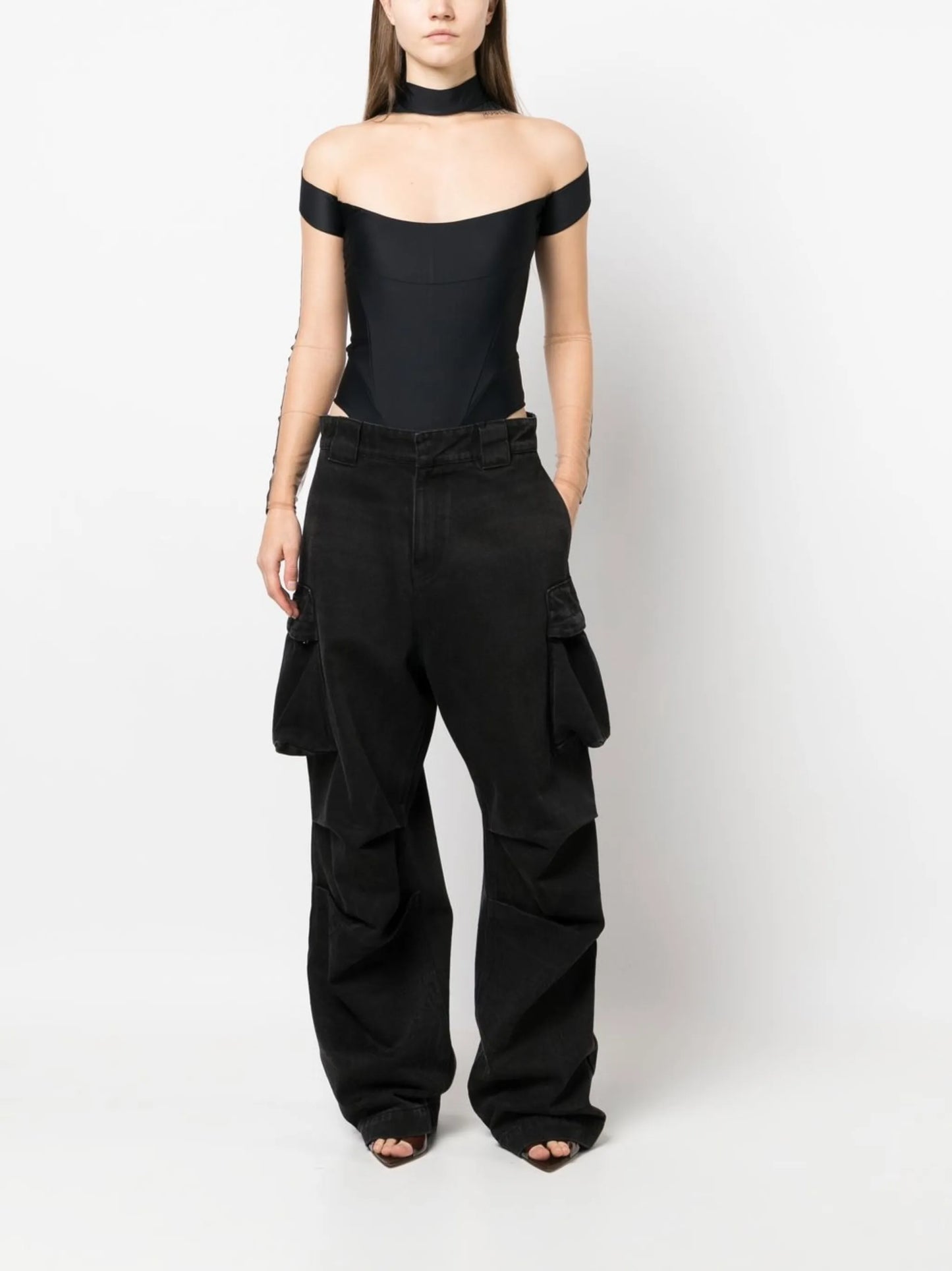cut-out detail bodysuit
