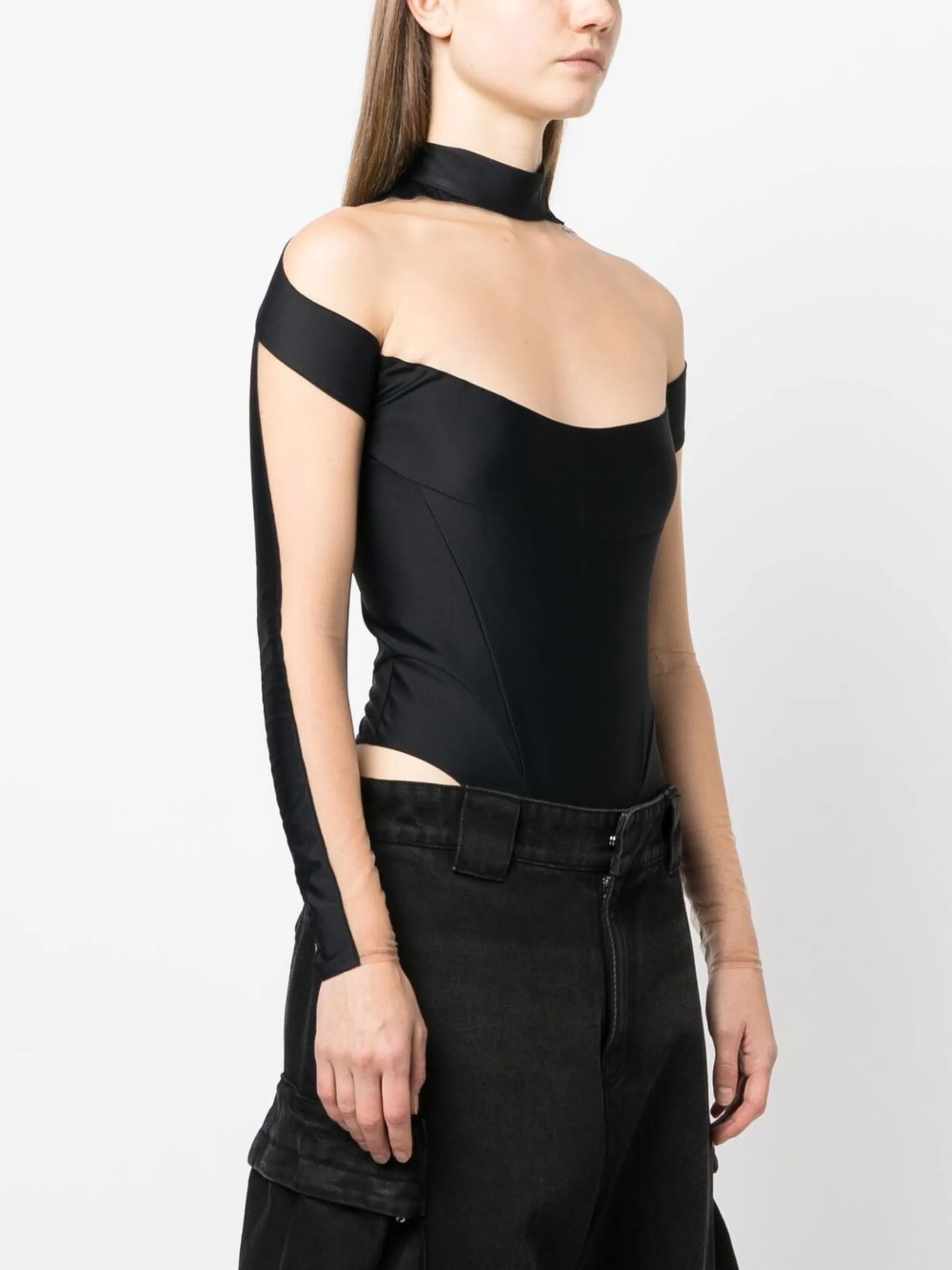 cut-out detail bodysuit