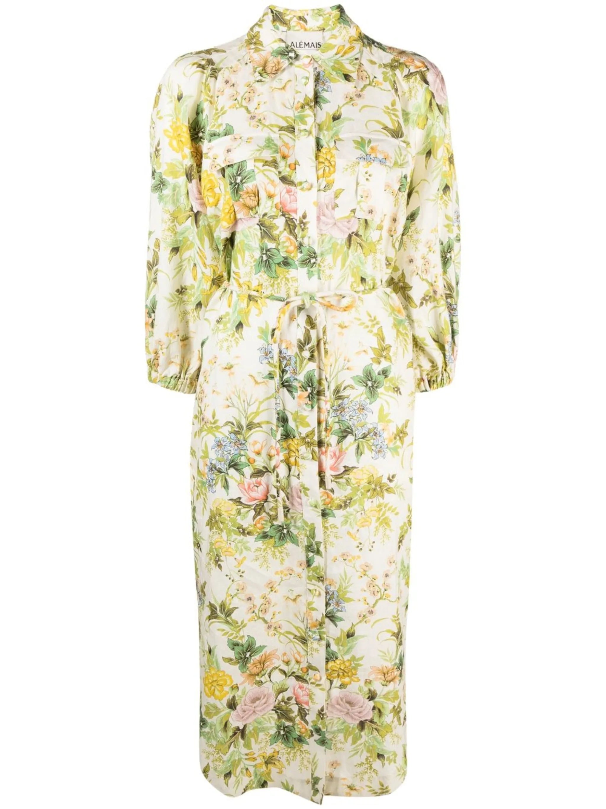 Eden floral-print dress