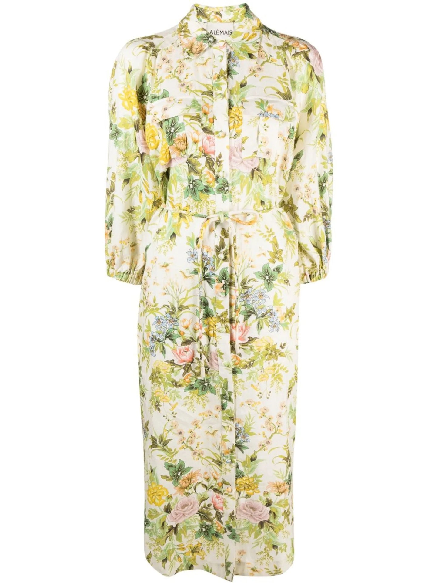Eden floral-print dress
