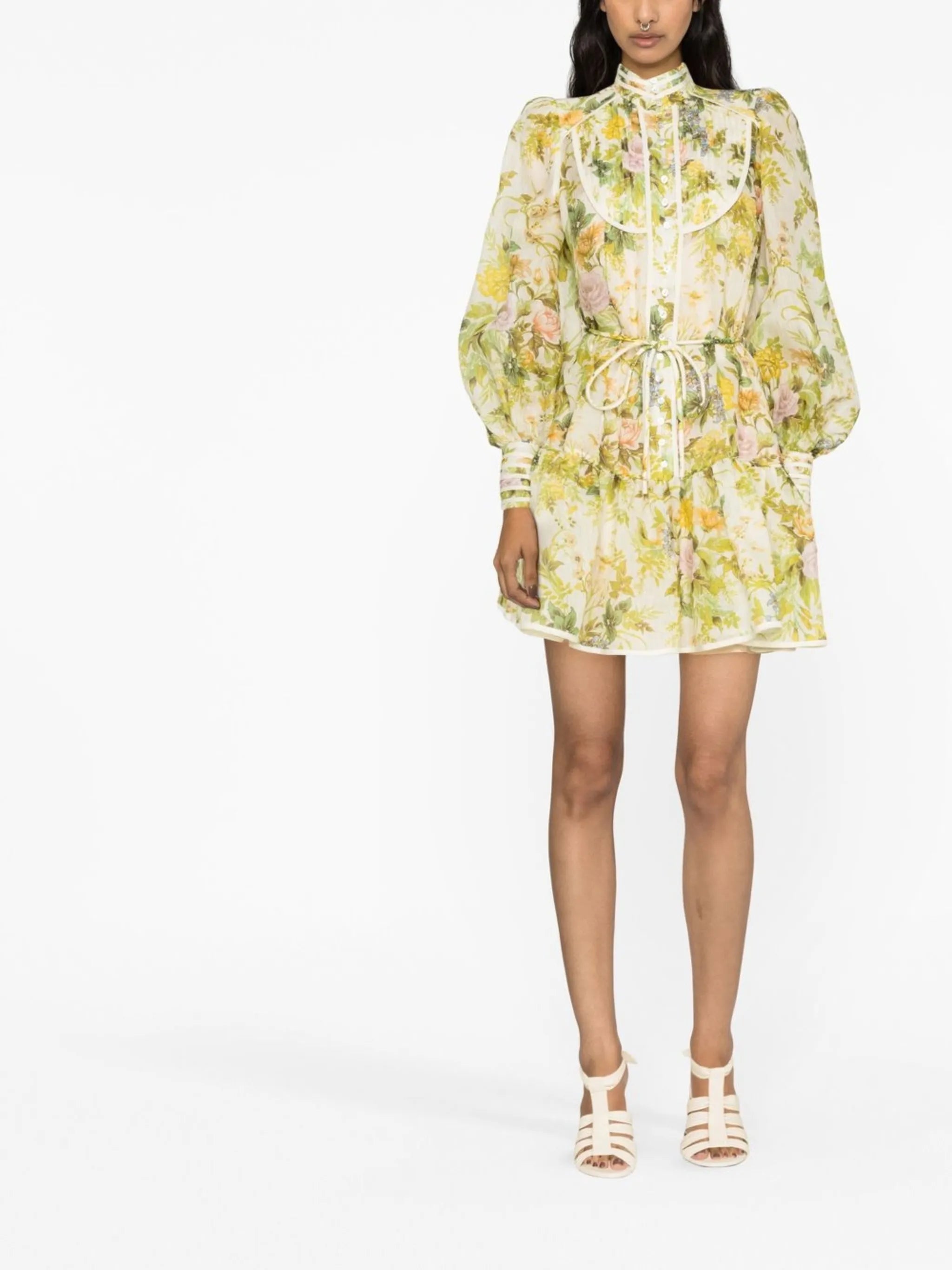 Eden floral-print dress