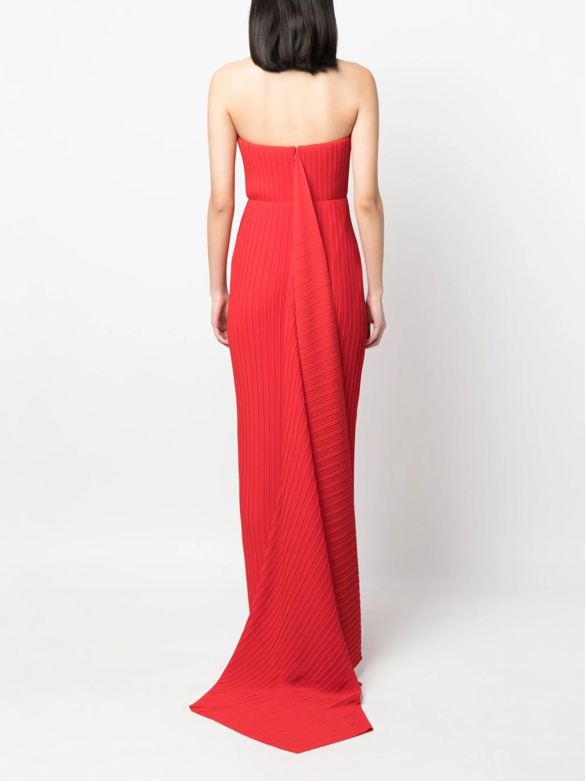 the Harlee maxi dress in red
